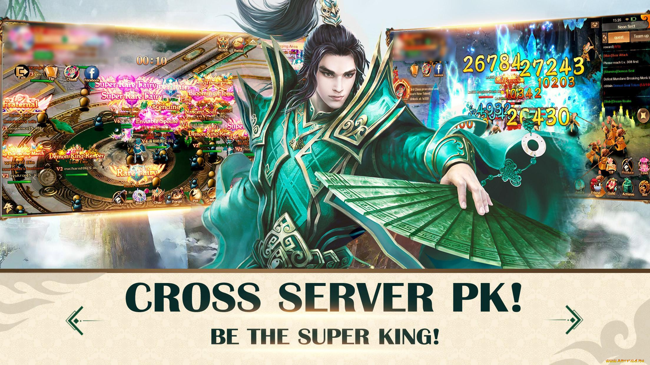 видео, игры, myth, of, sword, воин, веер, карты