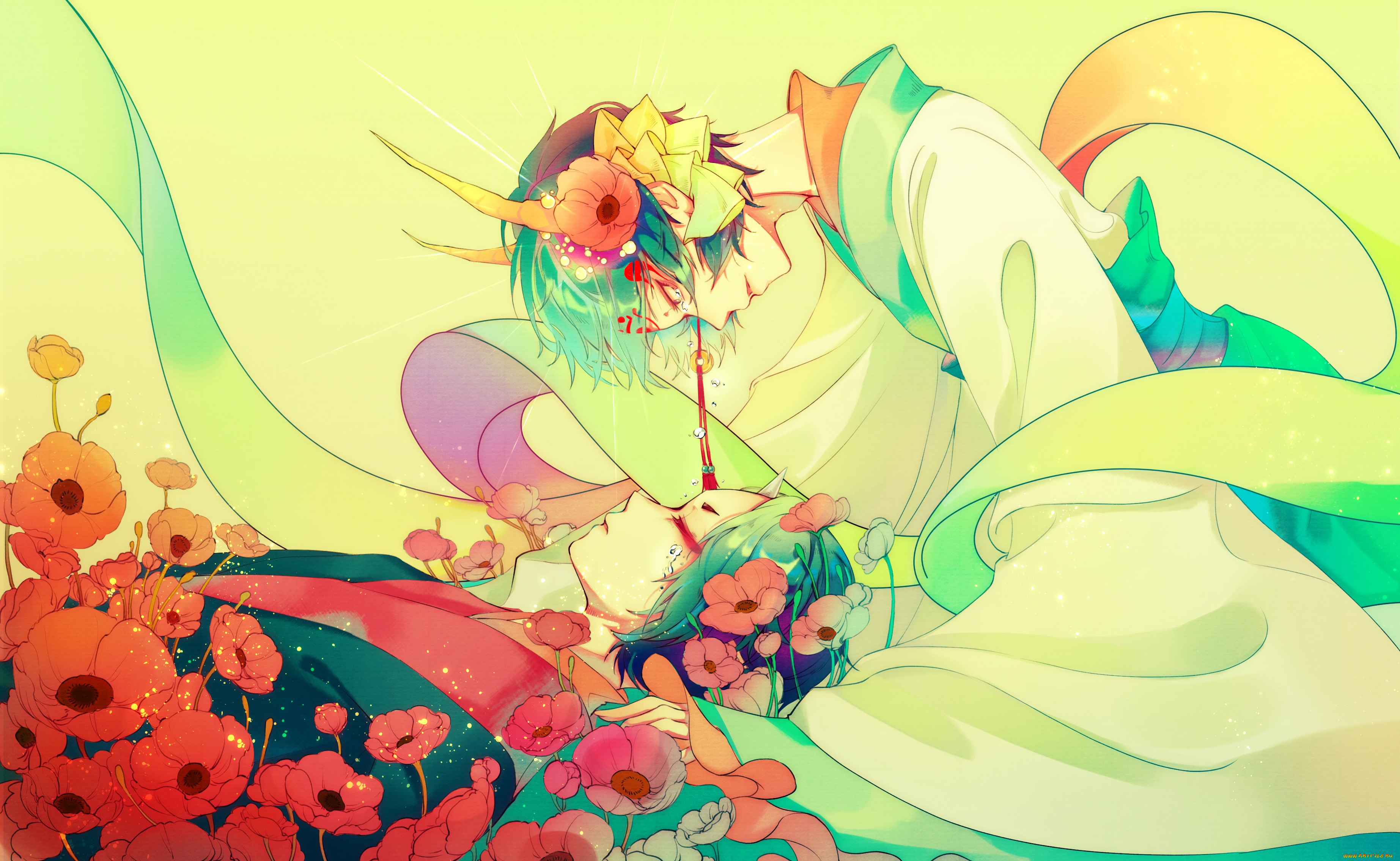 аниме, hoozuki, no, reitetsu, хладнокровный, ходзуки