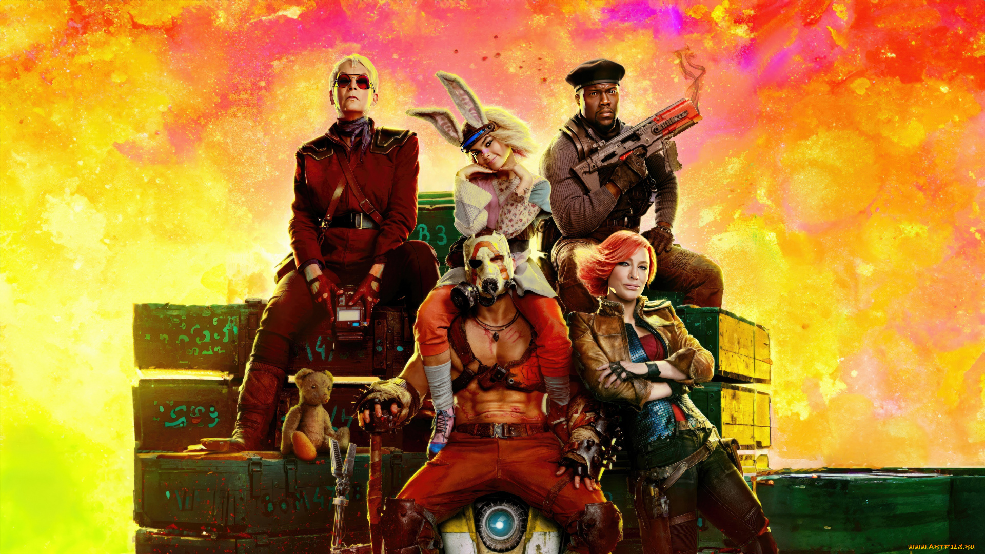 borderlands, , , 2024, , кино, фильмы, borderlands, фантастика, боевик, триллер, комедия, cate, blanchett, haley, bennett, jack, black, jamie, lee, curtis, kevin, hart