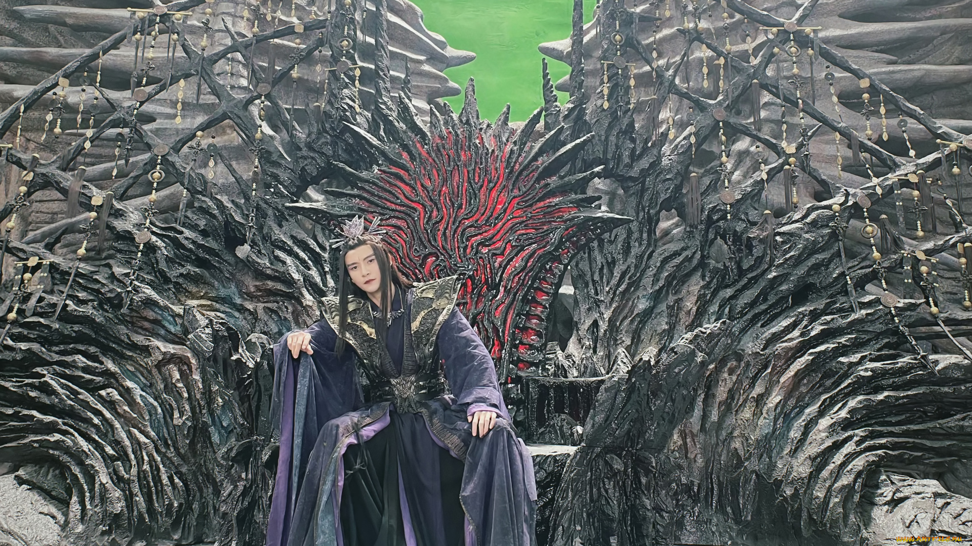 мужчины, -, креатив, , косплей, светлый, пепел, луны