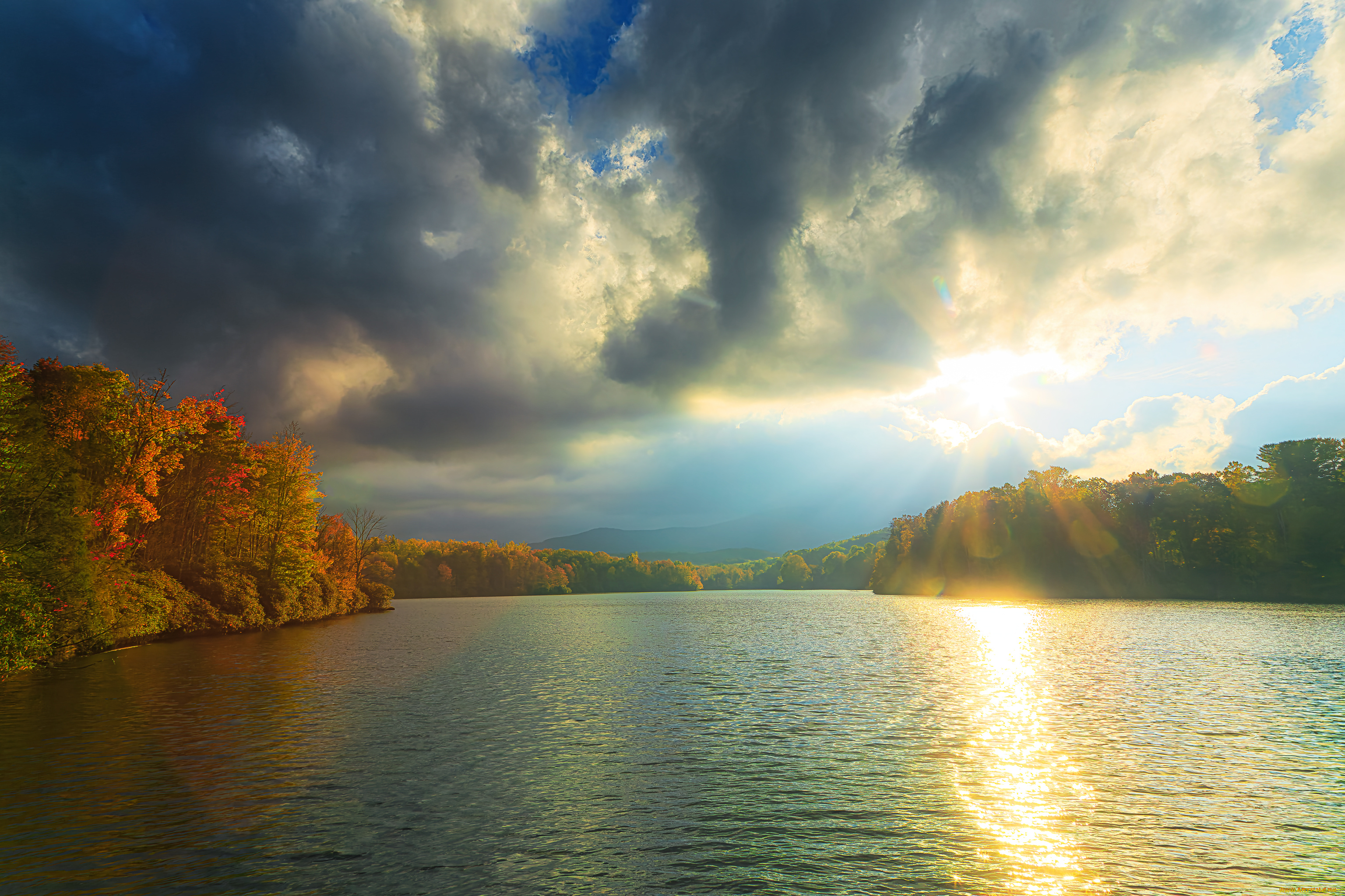 природа, реки, озера, пейзаж