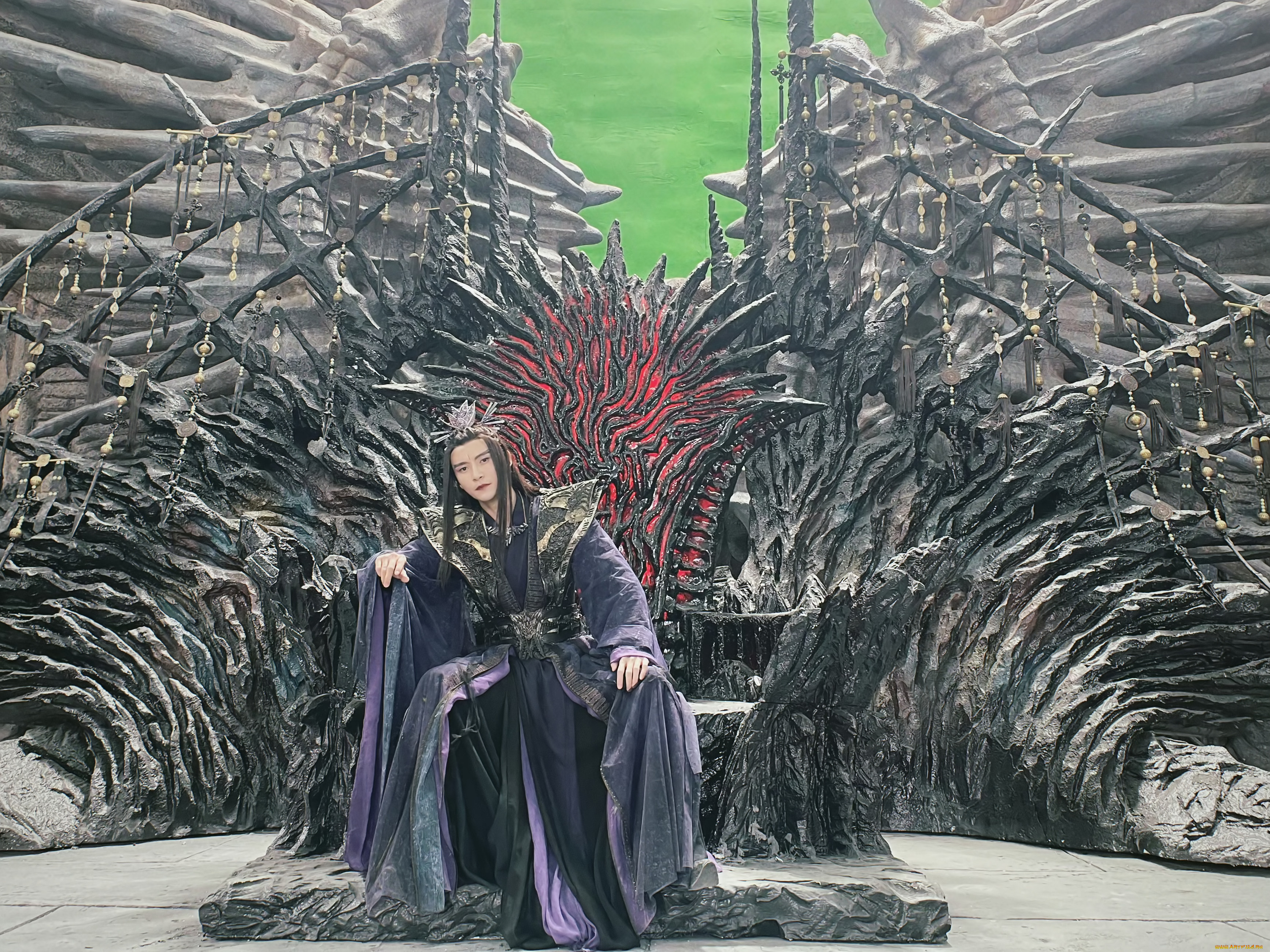 мужчины, -, креатив, , косплей, светлый, пепел, луны