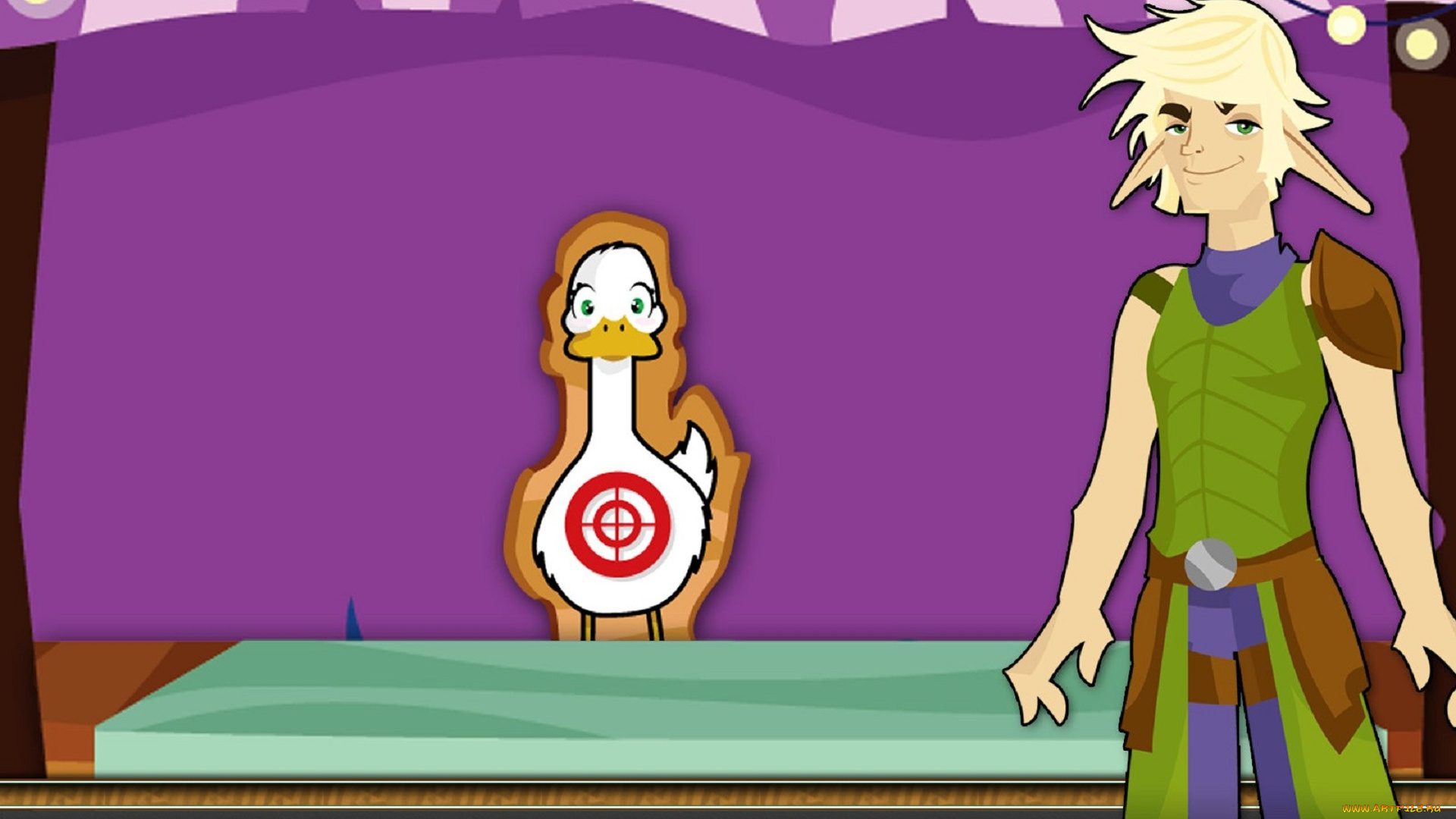 видео, игры, twin, skies, эльф, тир, мишень