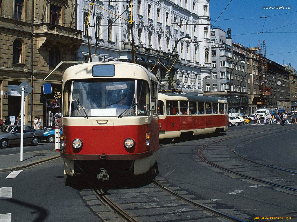 техника, трамваи