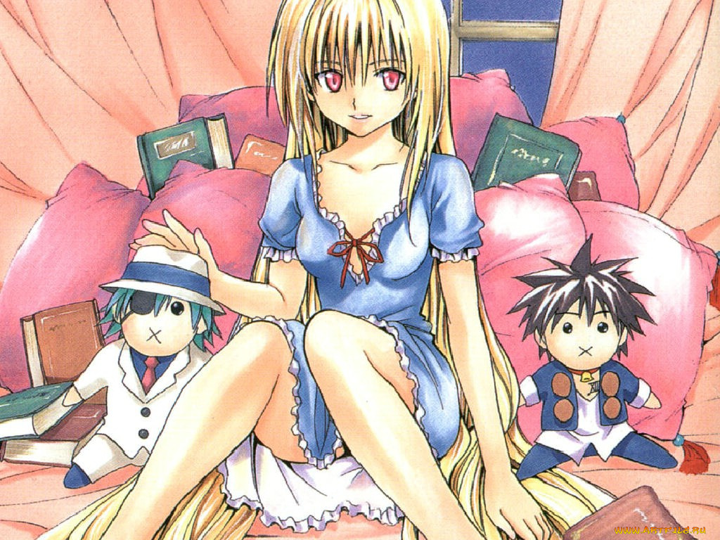 аниме, black, cat