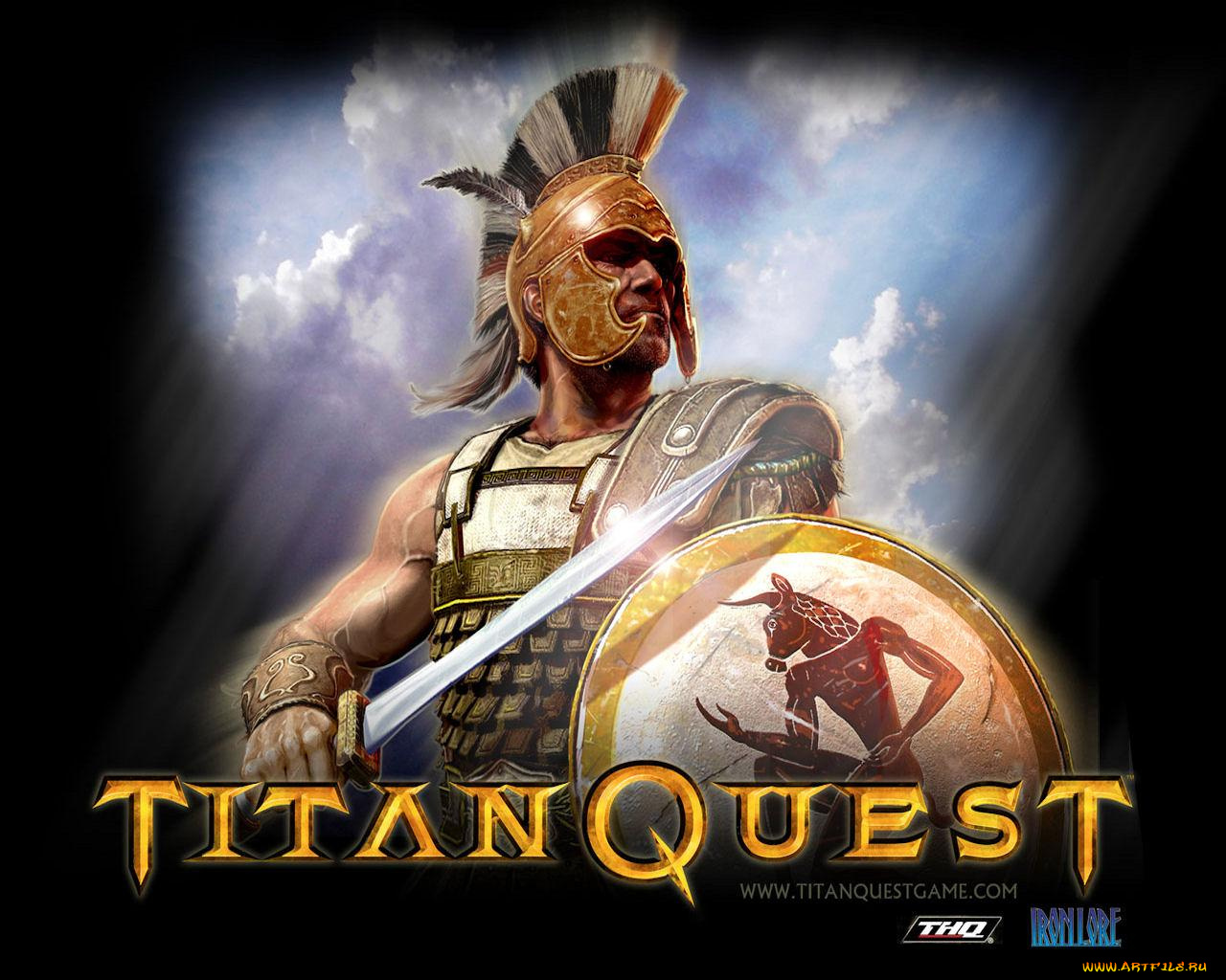 видео, игры, titan, quest