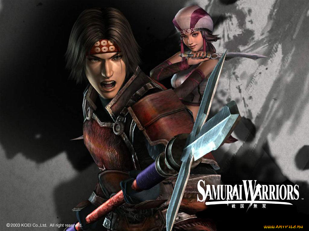 видео, игры, samurai, warriors