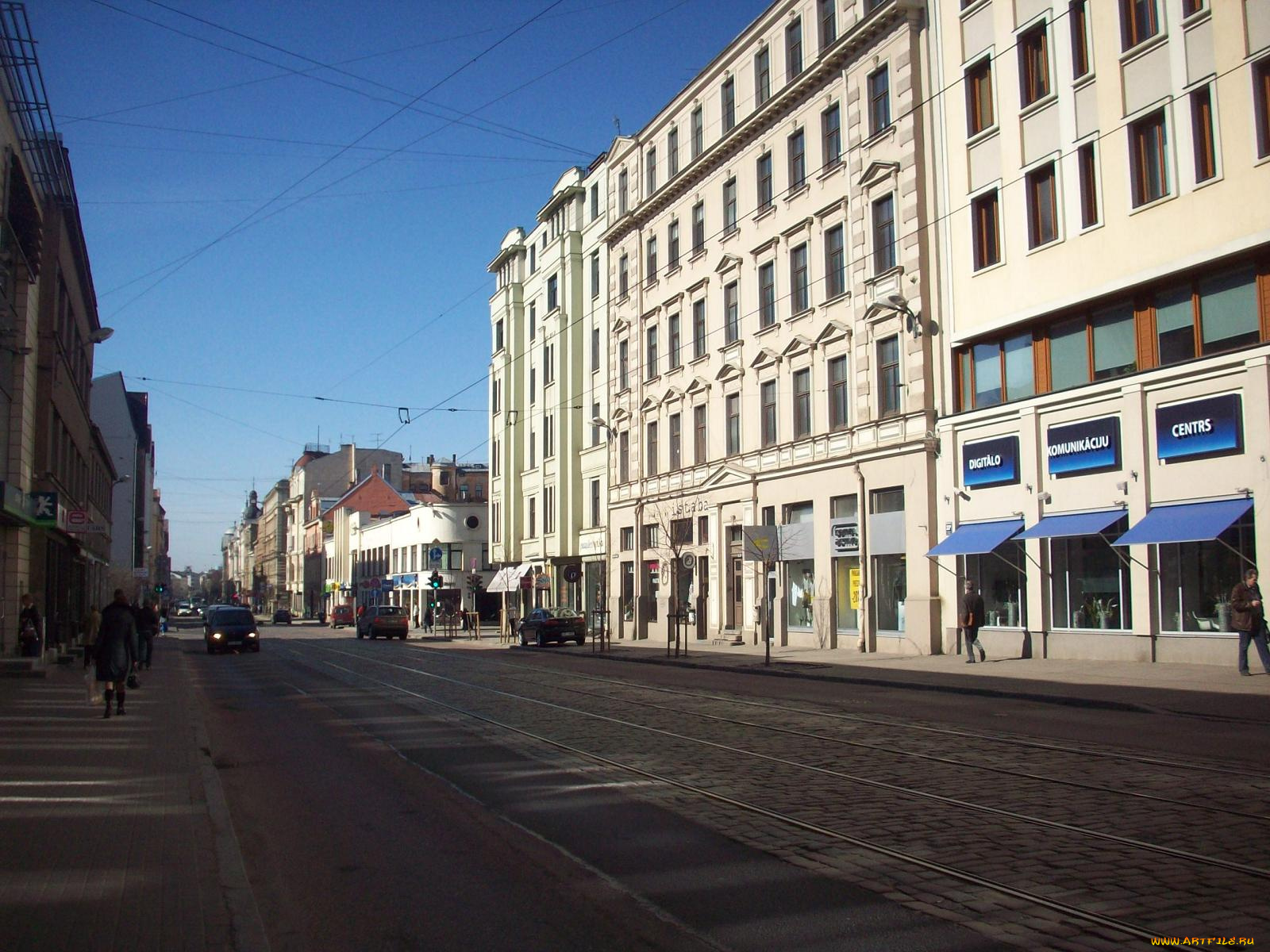 рига, улица, кришьяниса, барона, города, латвия