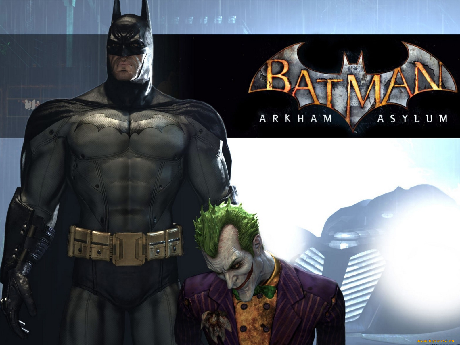 видео, игры, batman, arkham, asylum