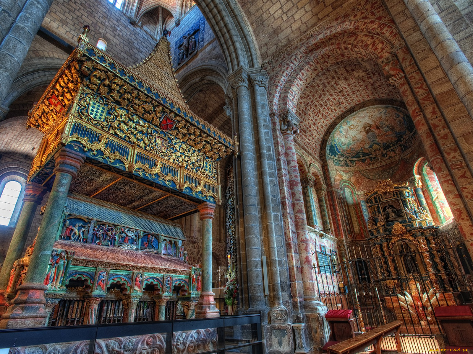 интерьер, убранство, роспись, храма