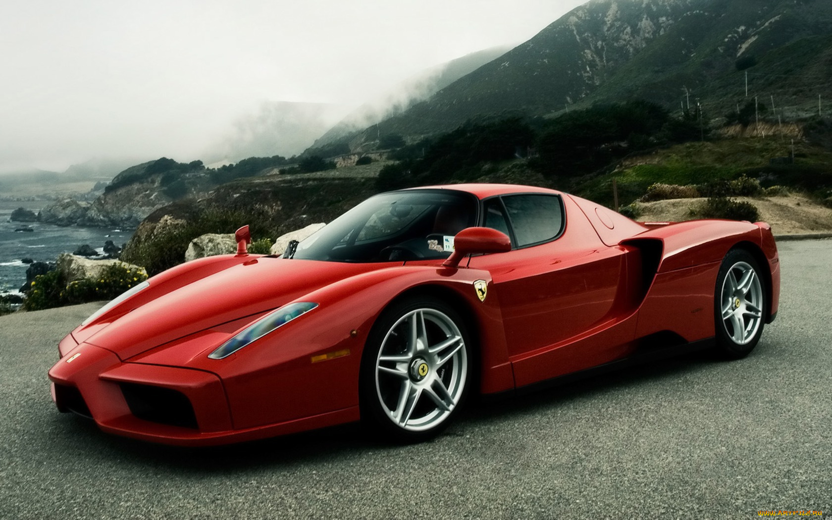 ferrari, enzo, автомобили
