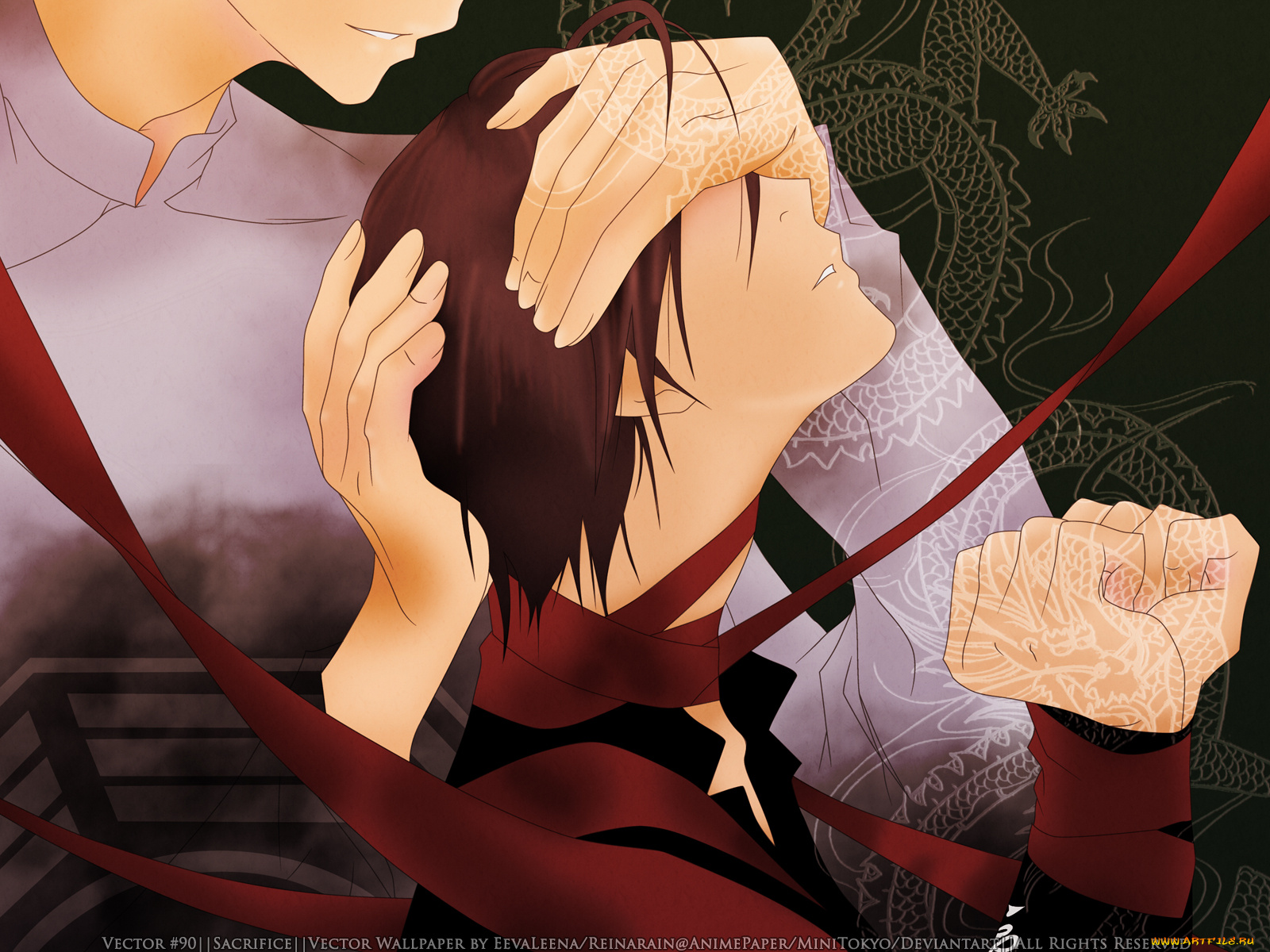 аниме, zombie, loan