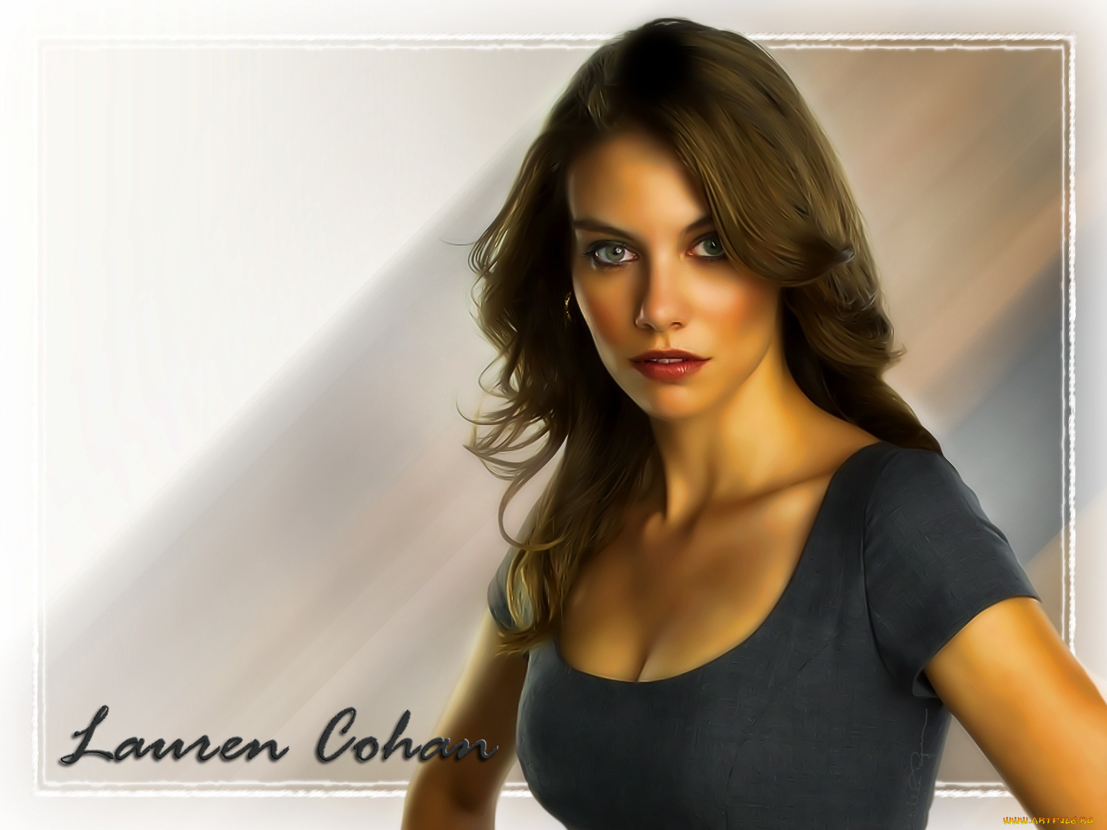 lauren, cohan, рисованные, люди