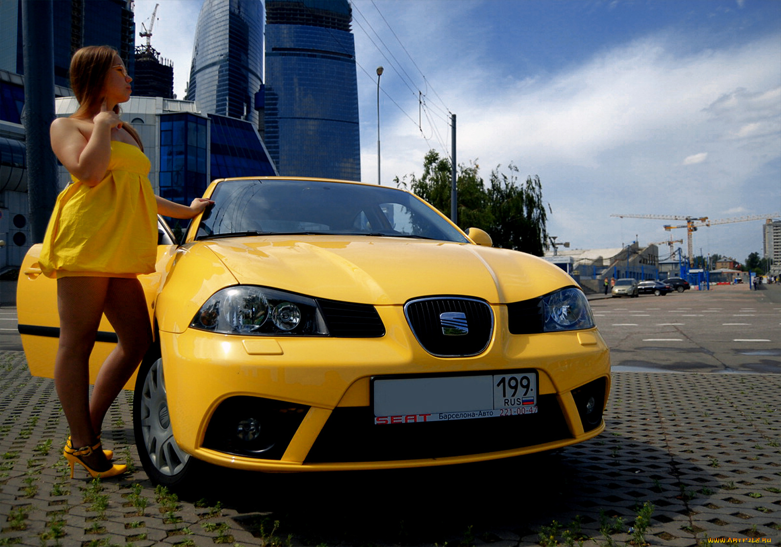 автомобили, авто, девушками, девушки, и