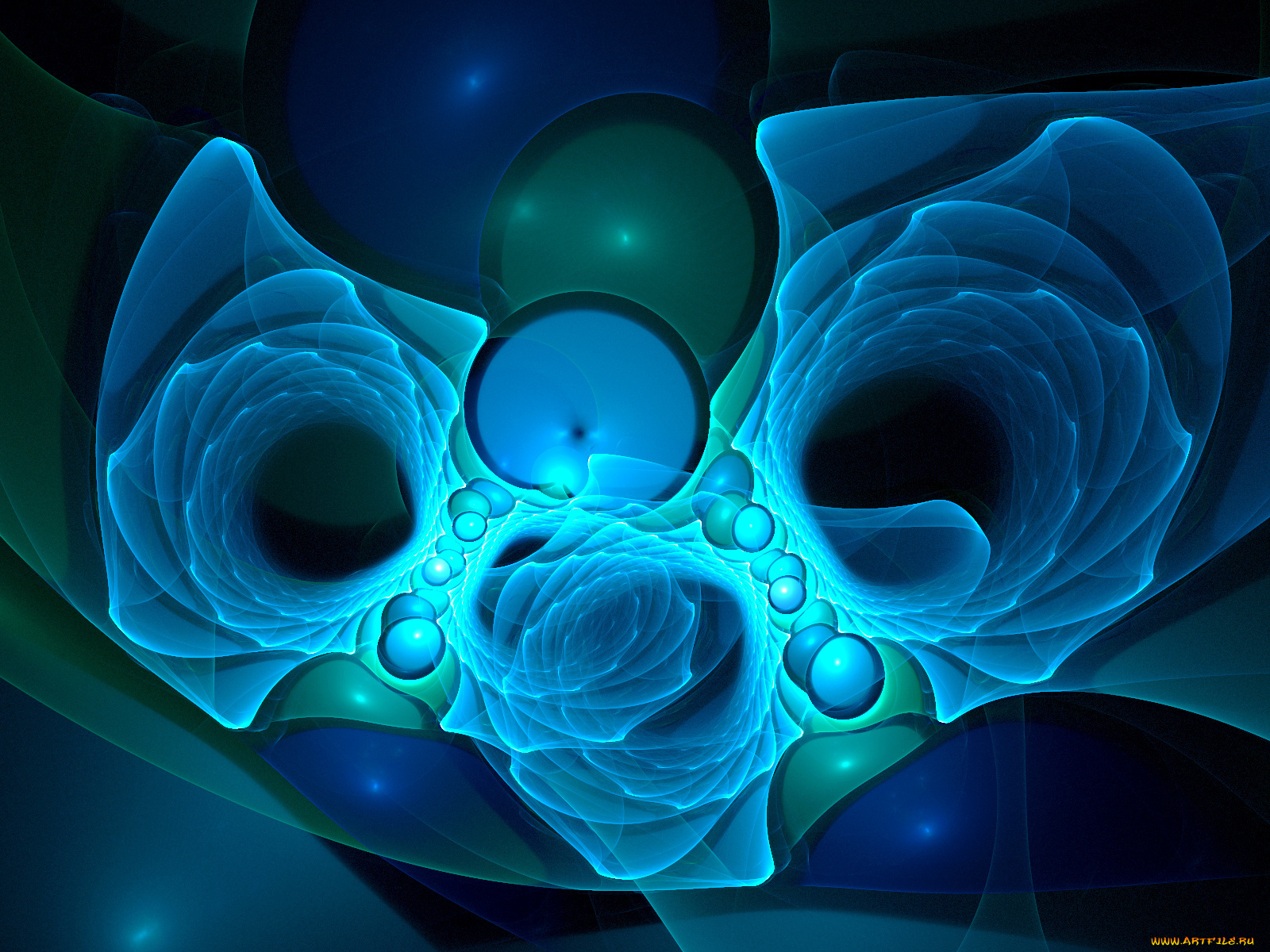 3д, графика, fractal, фракталы, узор, фон