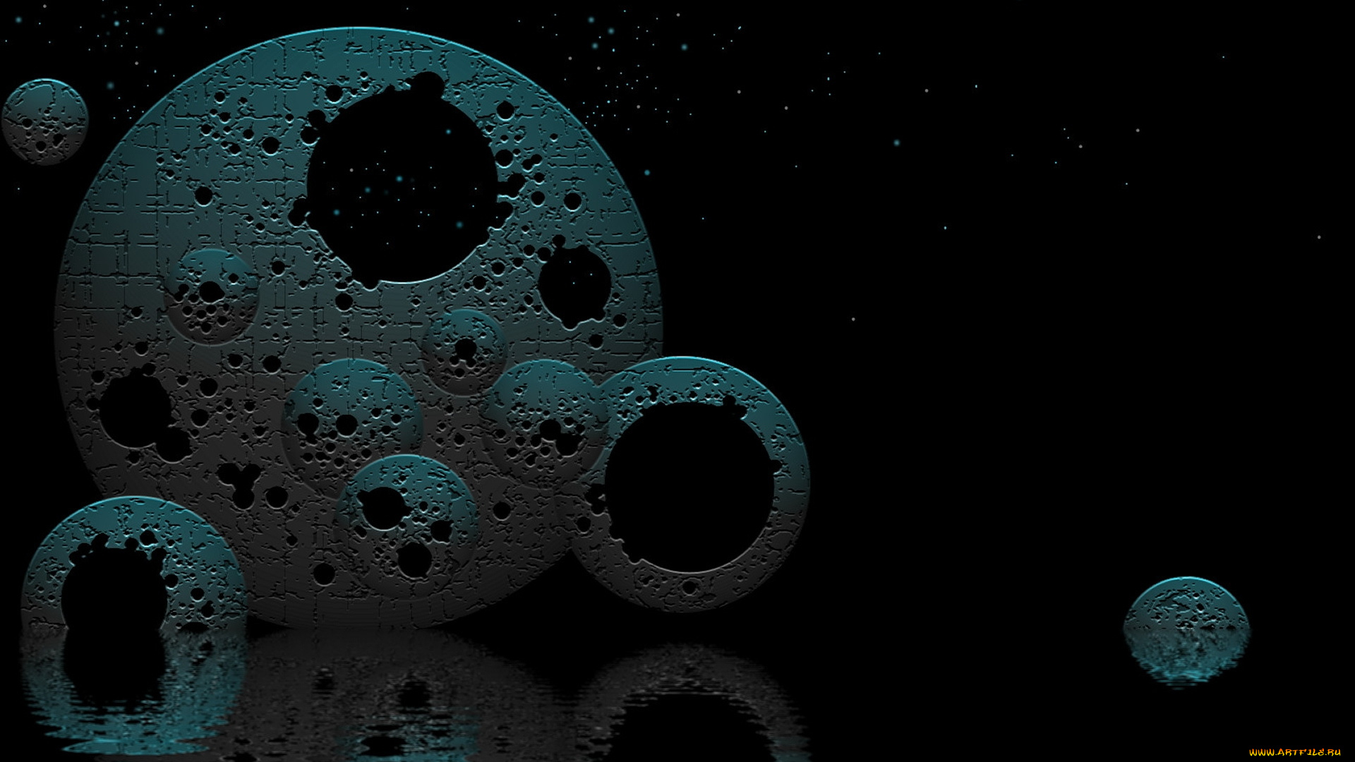 3д, графика, fractal, фракталы