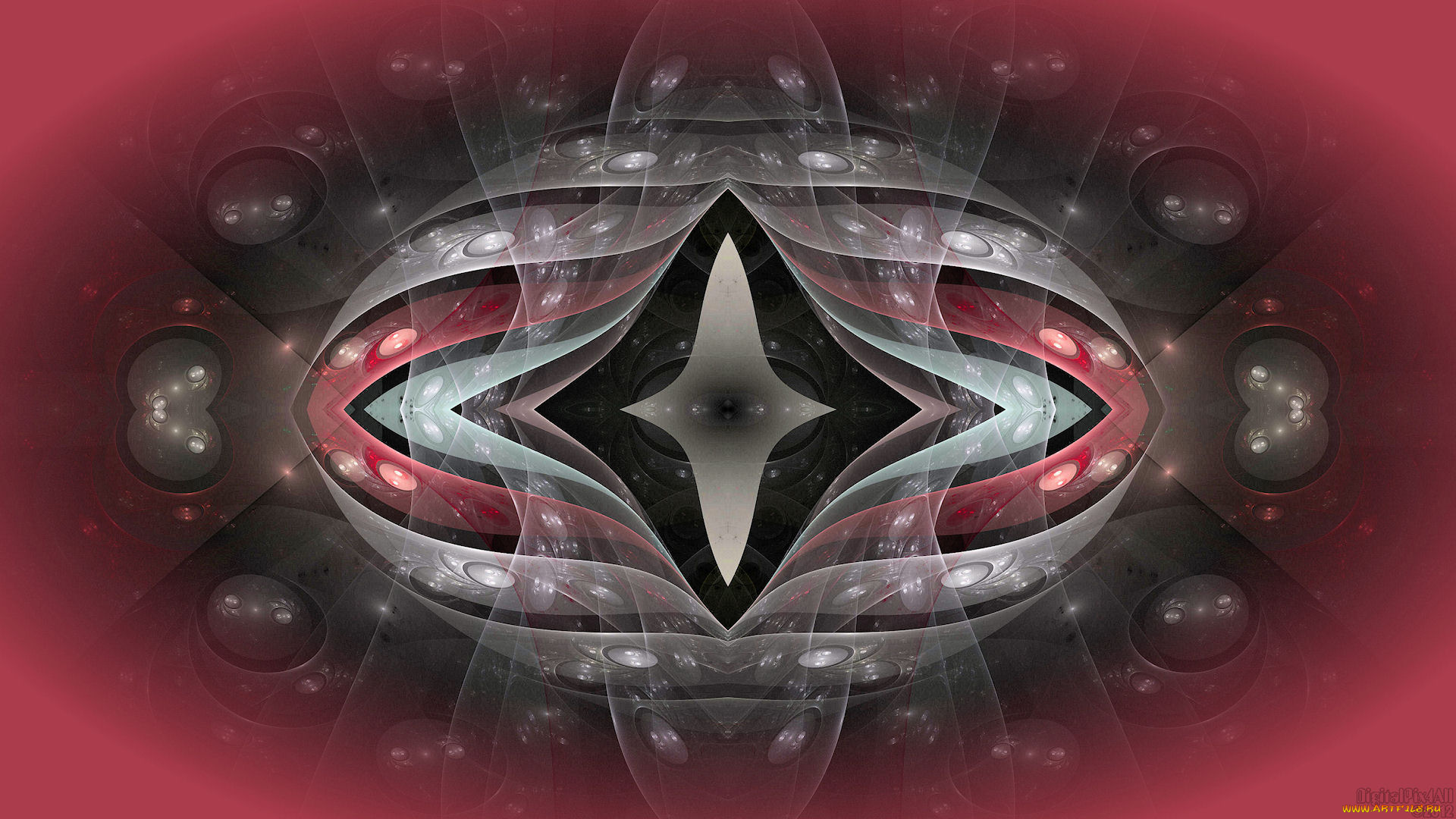 3д, графика, fractal, фракталы