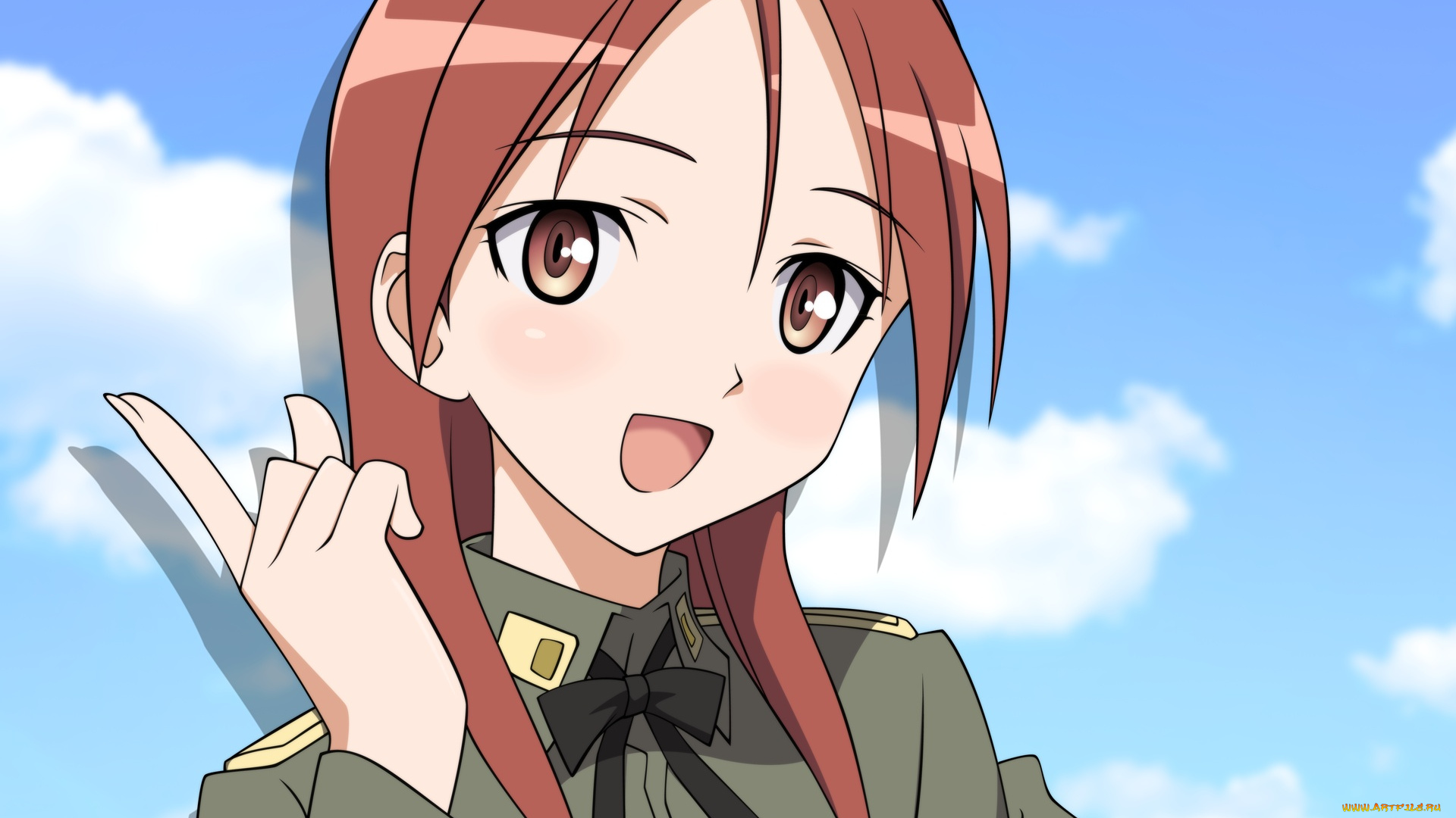 аниме, strike, witches