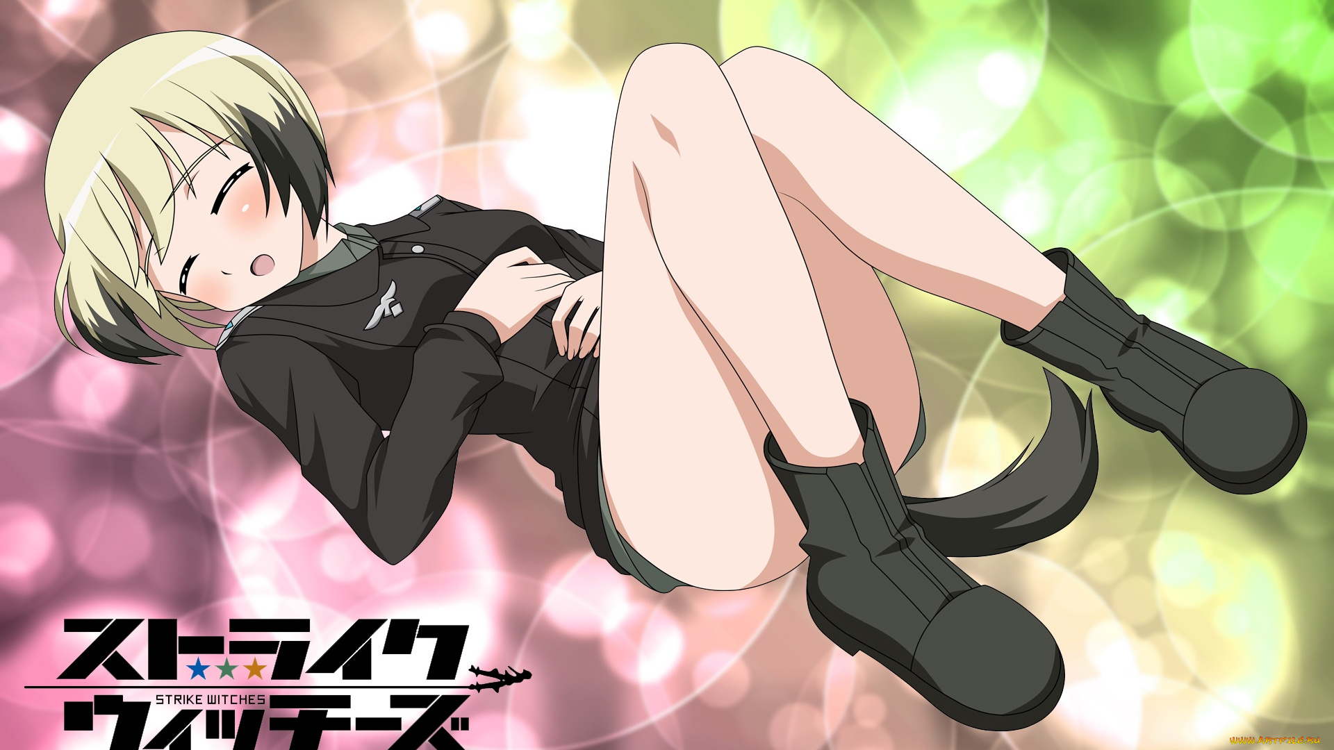 аниме, strike, witches