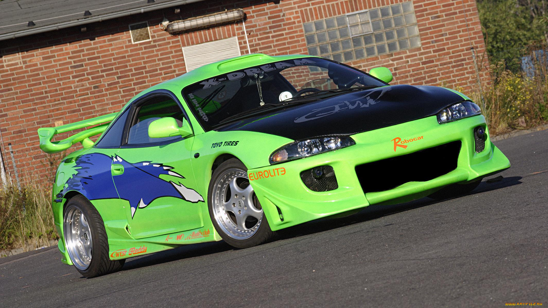 автомобили, mitsubishi, eclipse