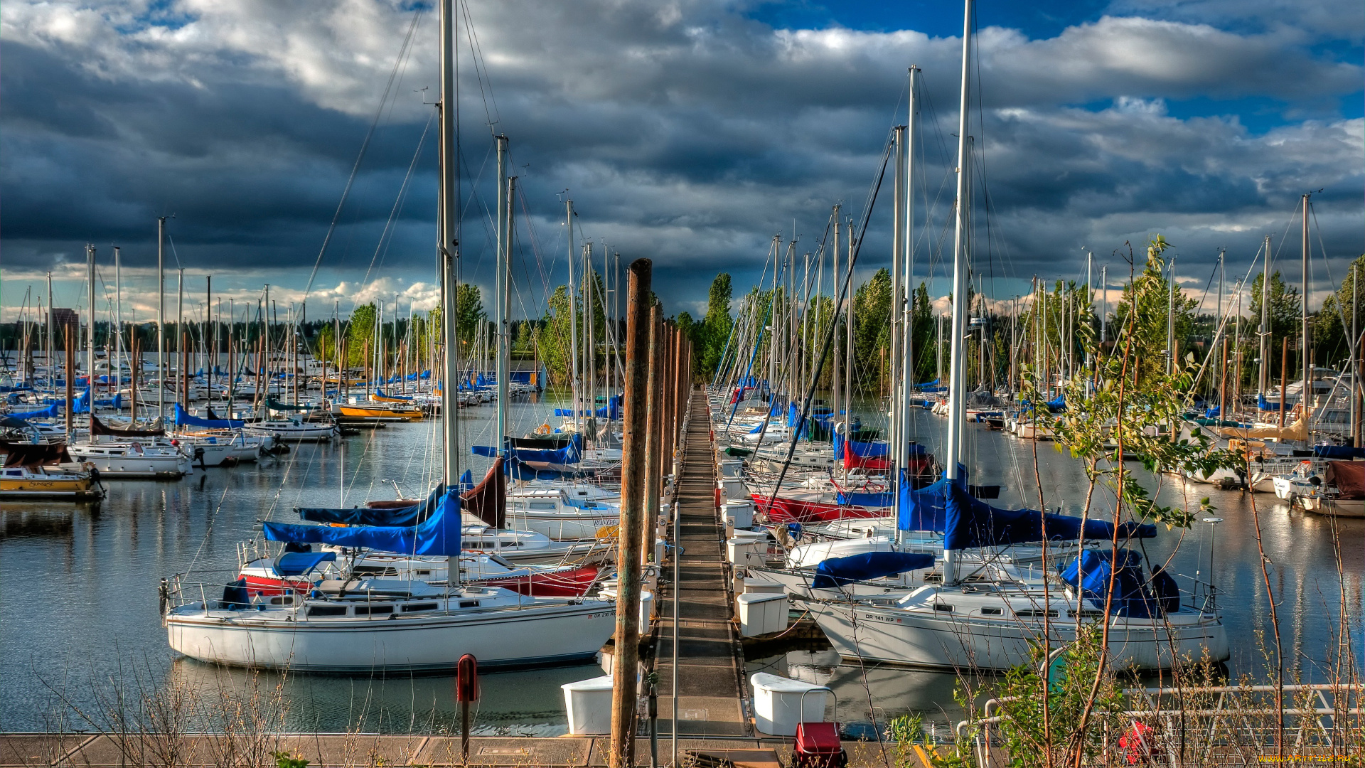 корабли, порты, причалы