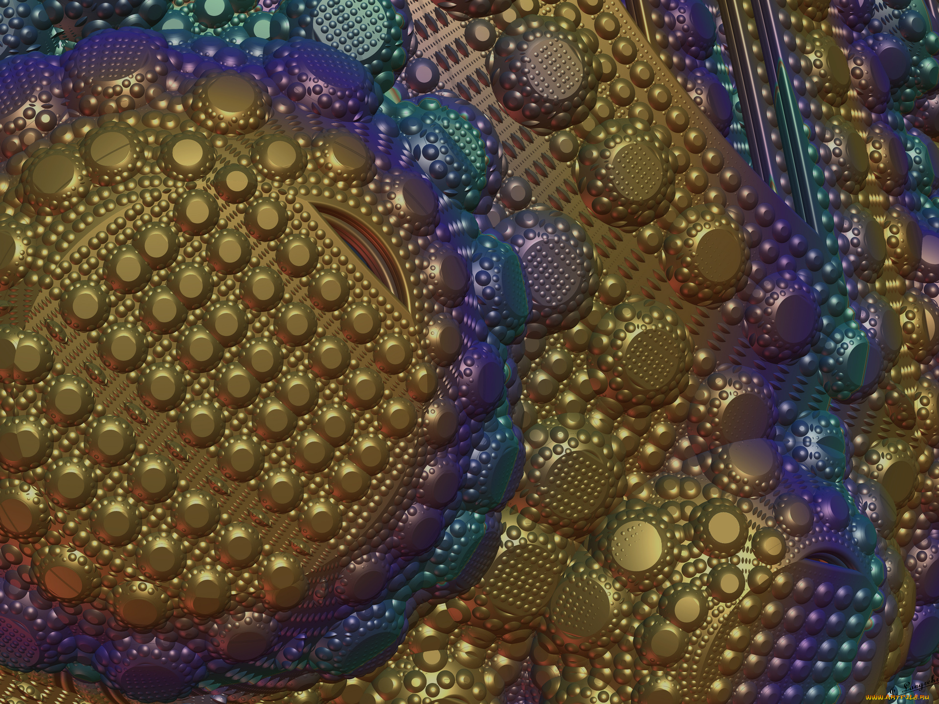 3д, графика, fractal, фракталы