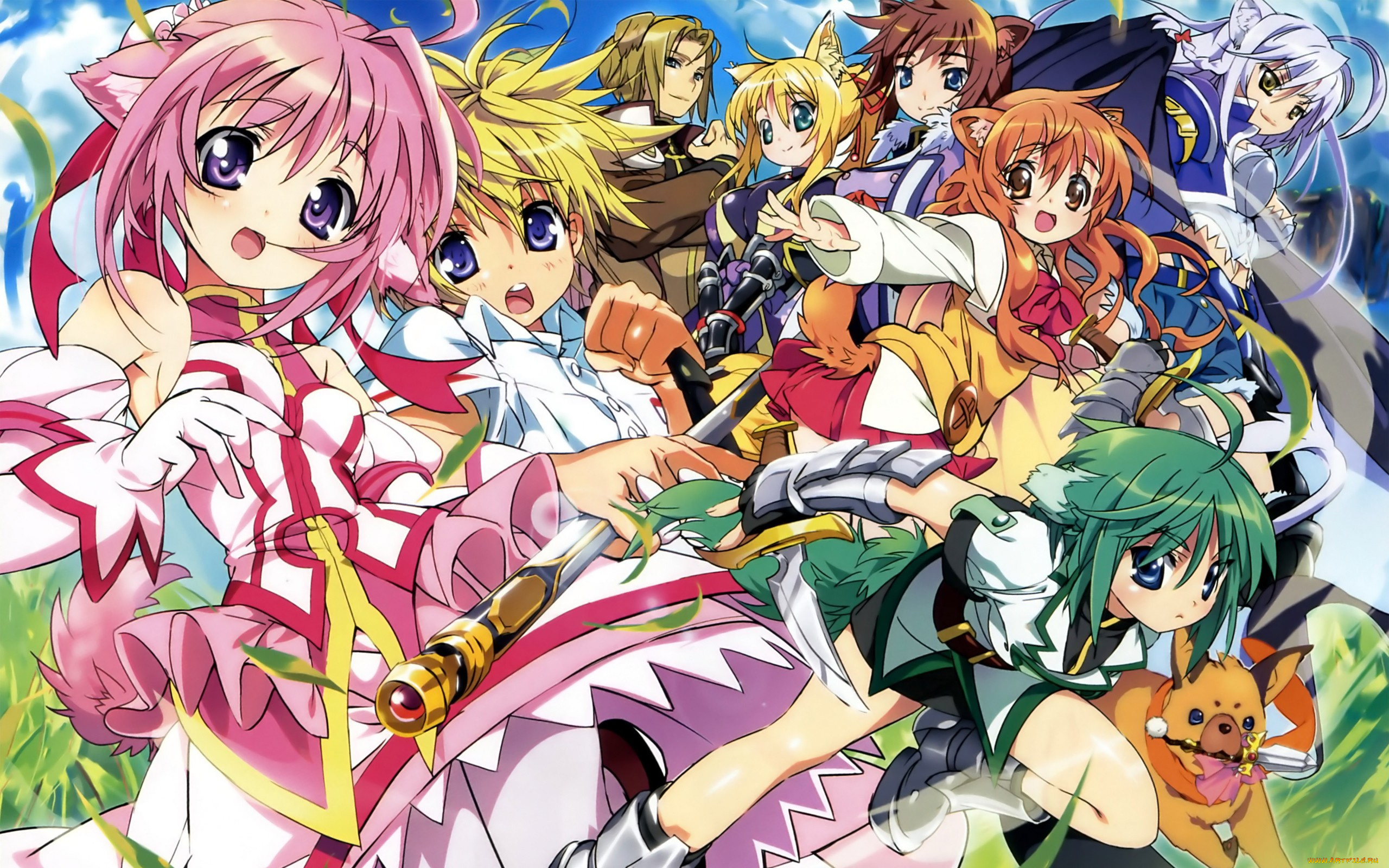 аниме, dog, days