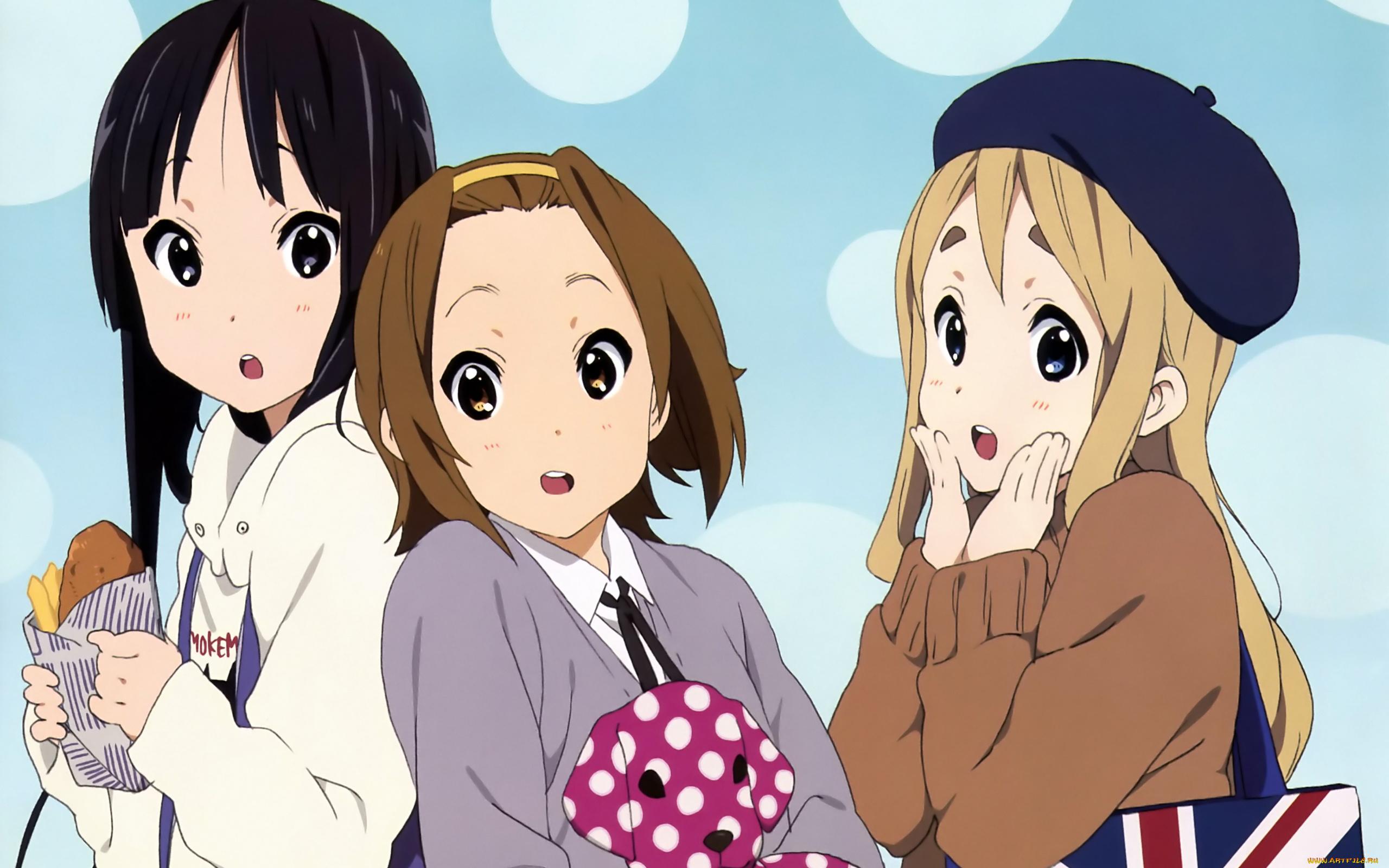 аниме, on, k-on