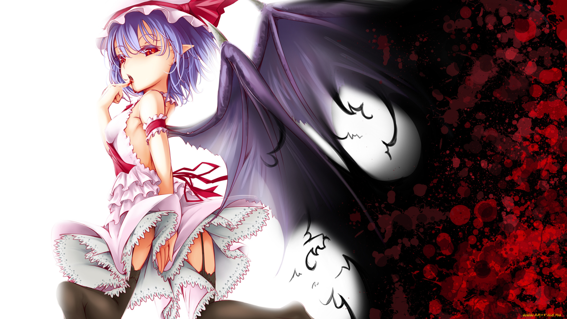 аниме, touhou, remilia, scarlet