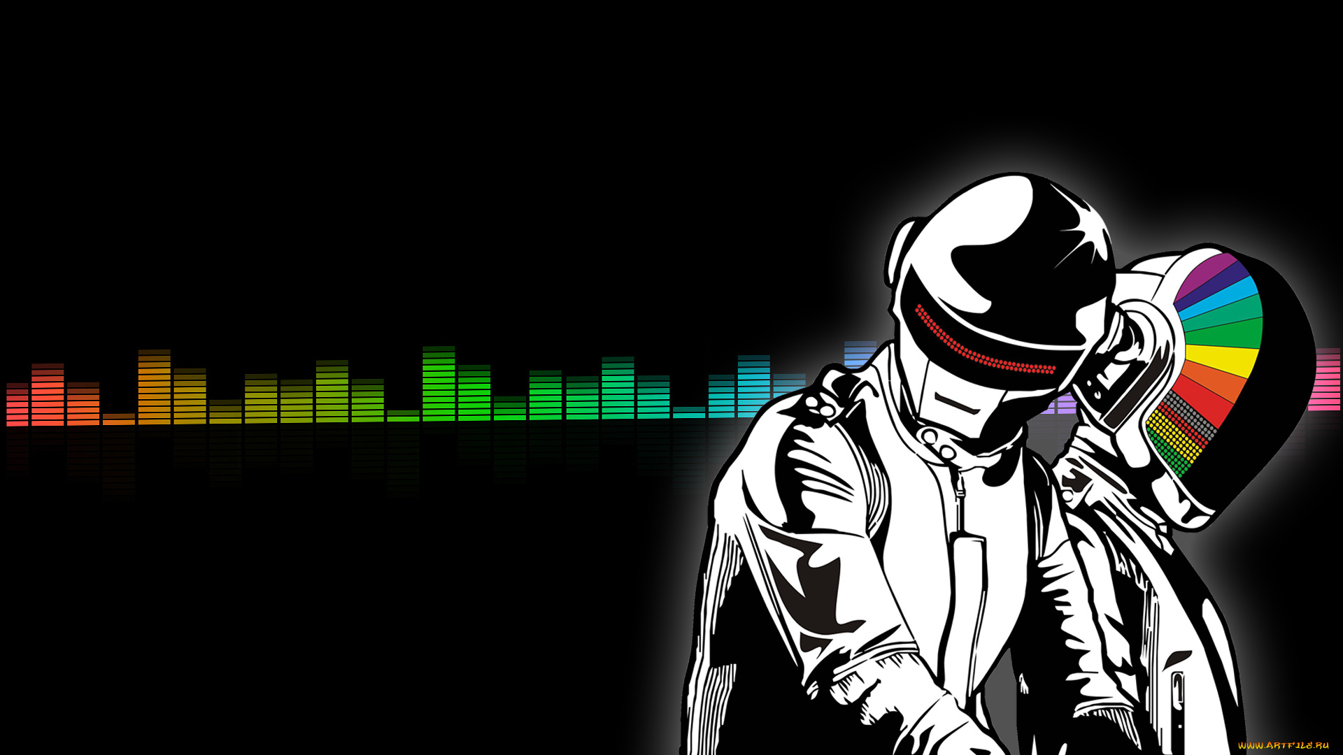 daft, punk, музыка, электро-хаус, техно, электронный, рок, синтипоп, электро, прогрессив-хаус, франция