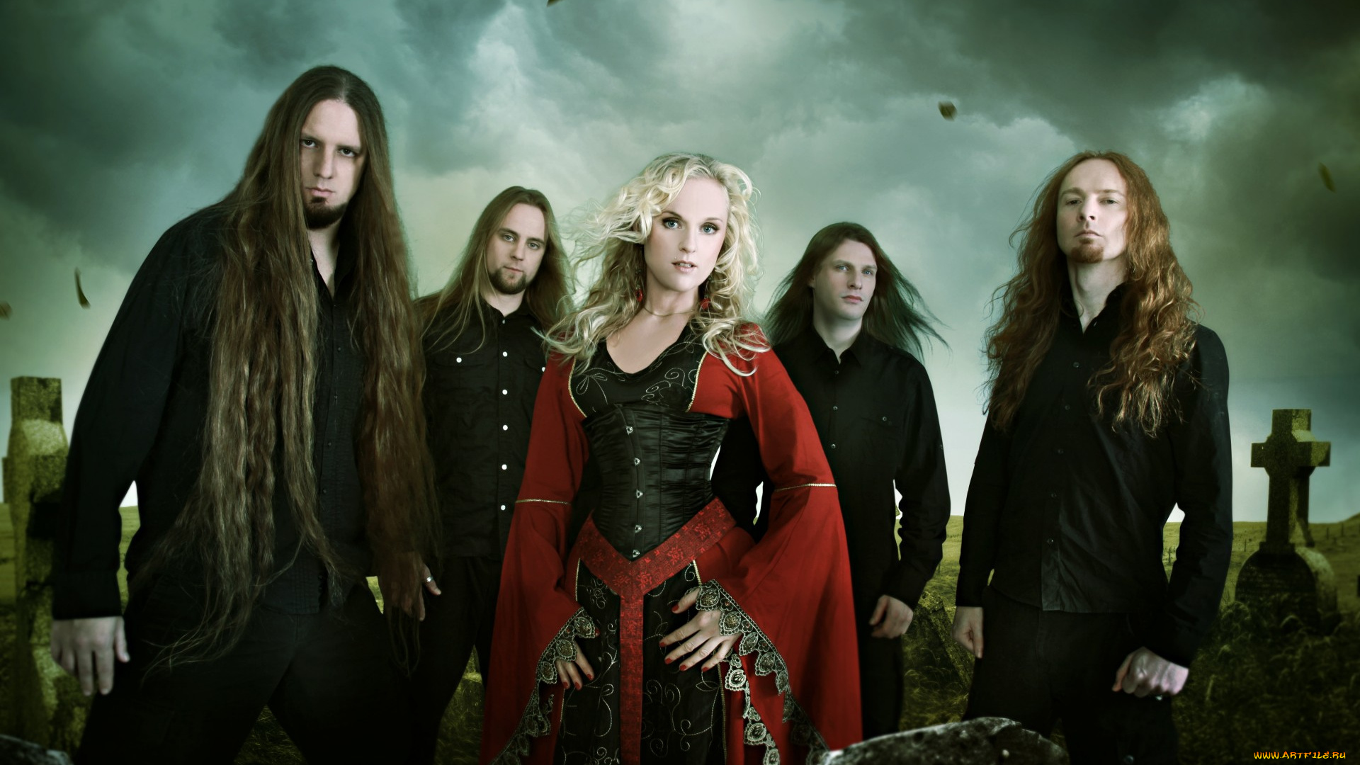 leaves, eyes, музыка, готик-метал, норвегия, германия, симфоник-метал