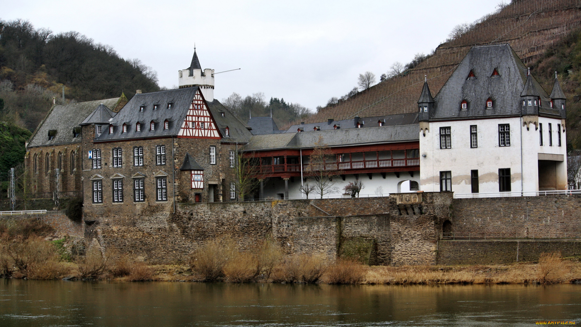 замок, gondorf, германия, города, дворцы, замки, крепости,