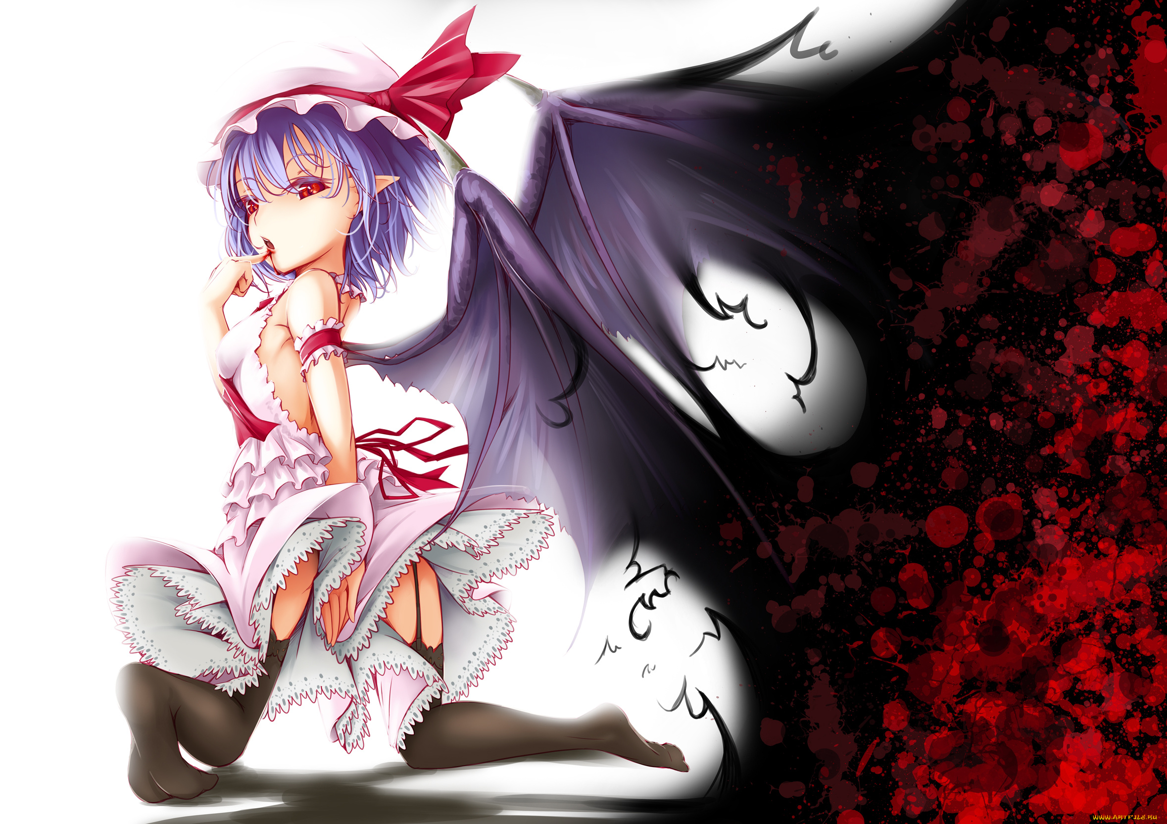 аниме, touhou, remilia, scarlet