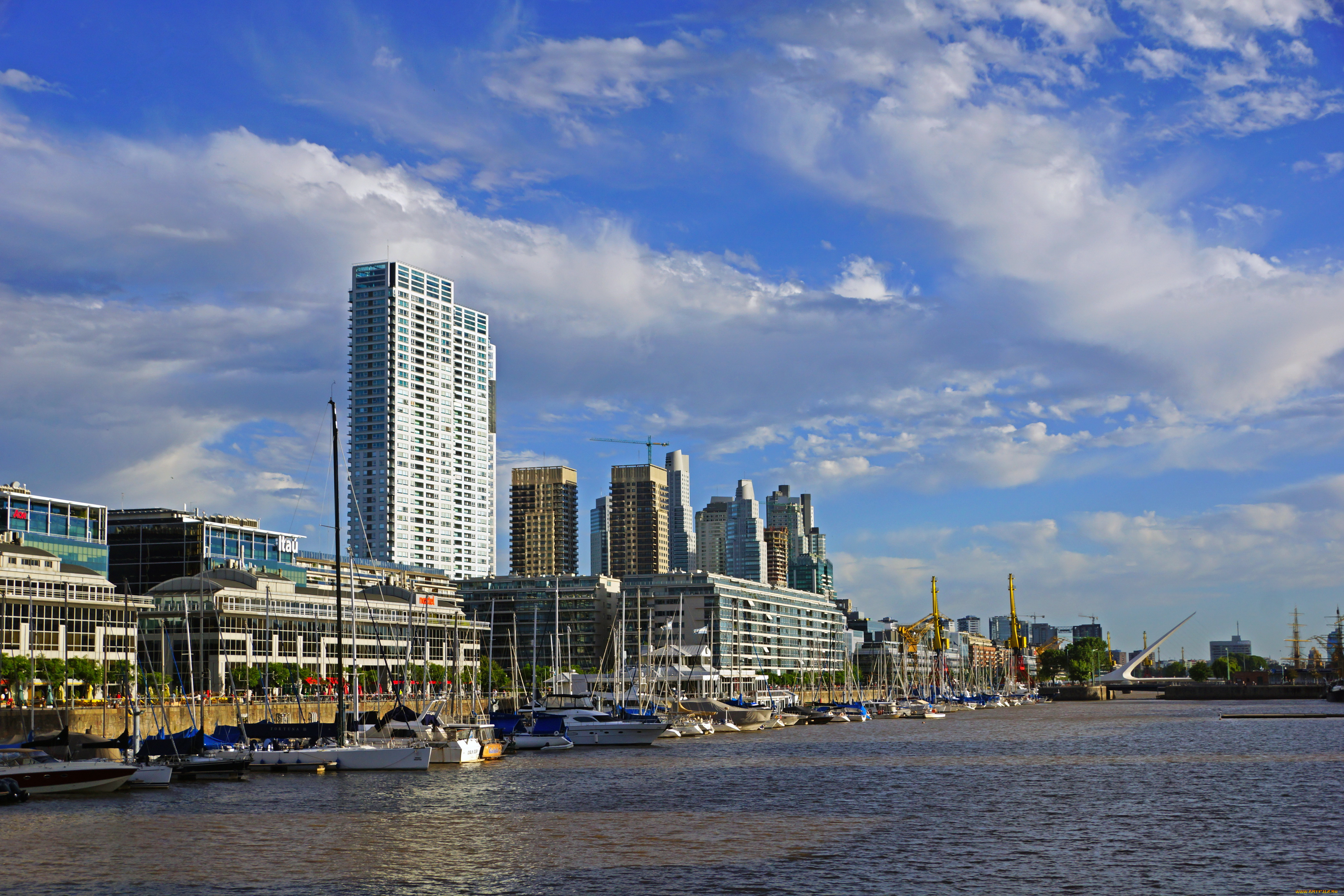 аргентина, буэнос, айрес, города, река, дома