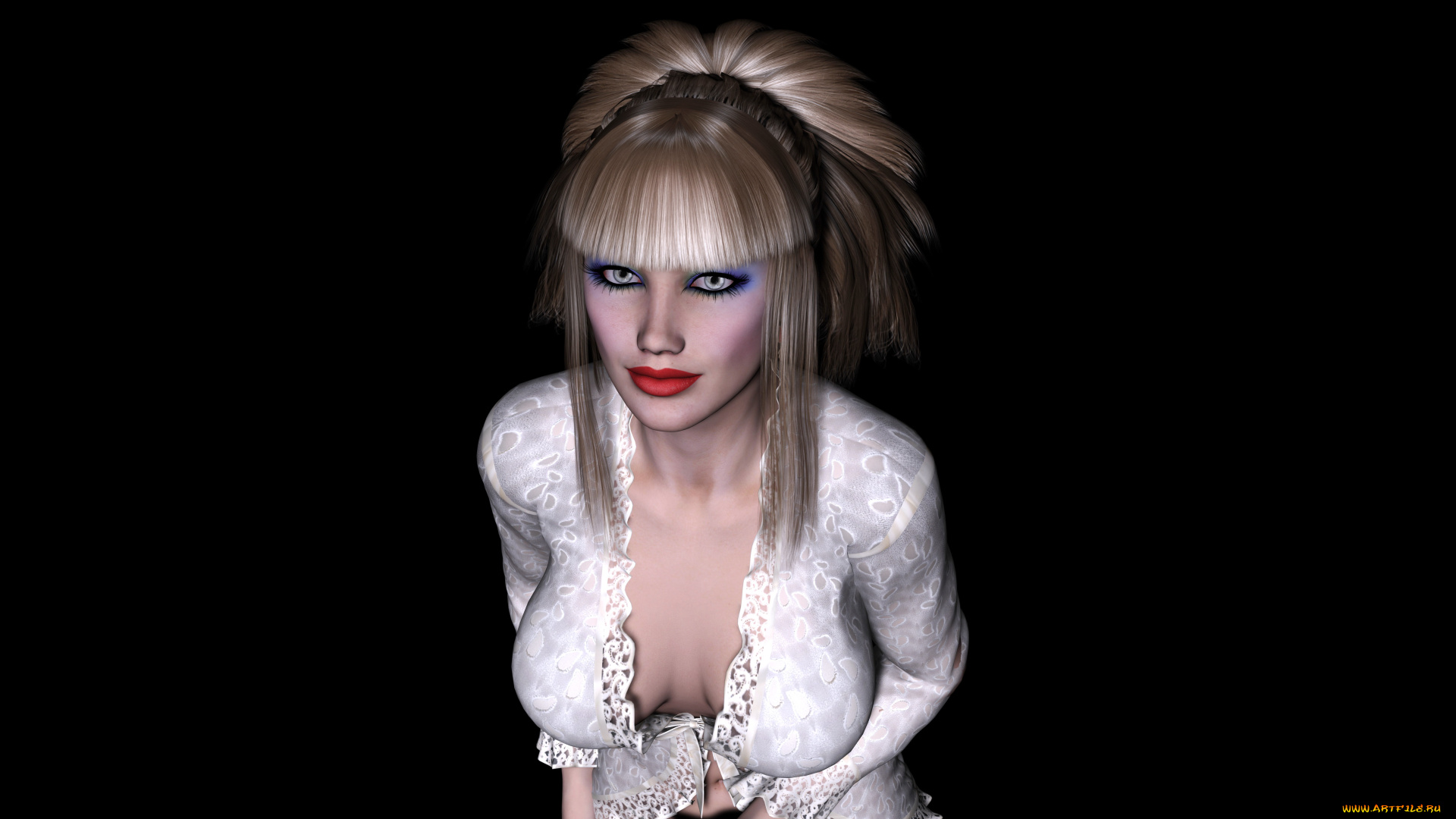 3д, графика, people, , люди, фон, взгляд, девушка