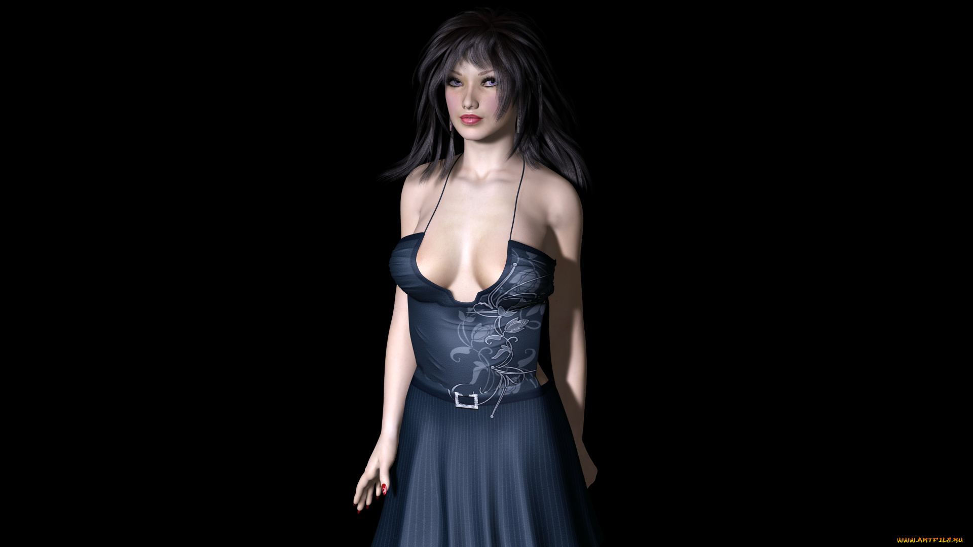 3д, графика, people, , люди, взгляд, девушка