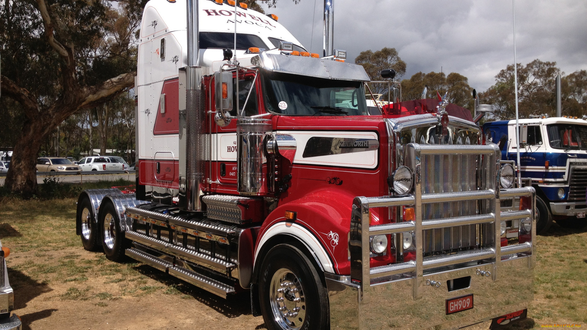 автомобили, kenworth, , выставка, улица, тягач, седельный, грузовик, тяжёлый