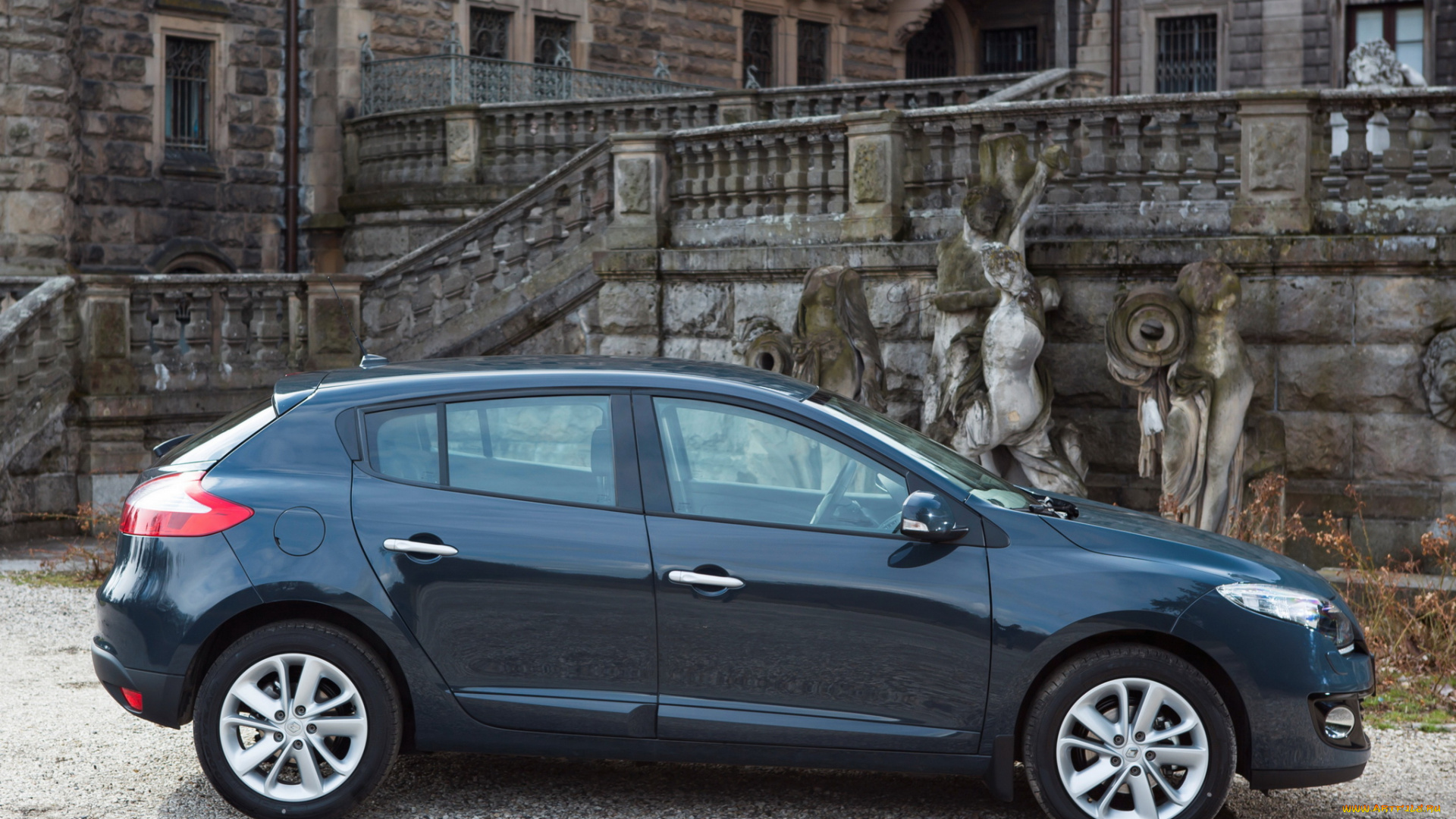 автомобили, renault, mеgane, 2012г, синий