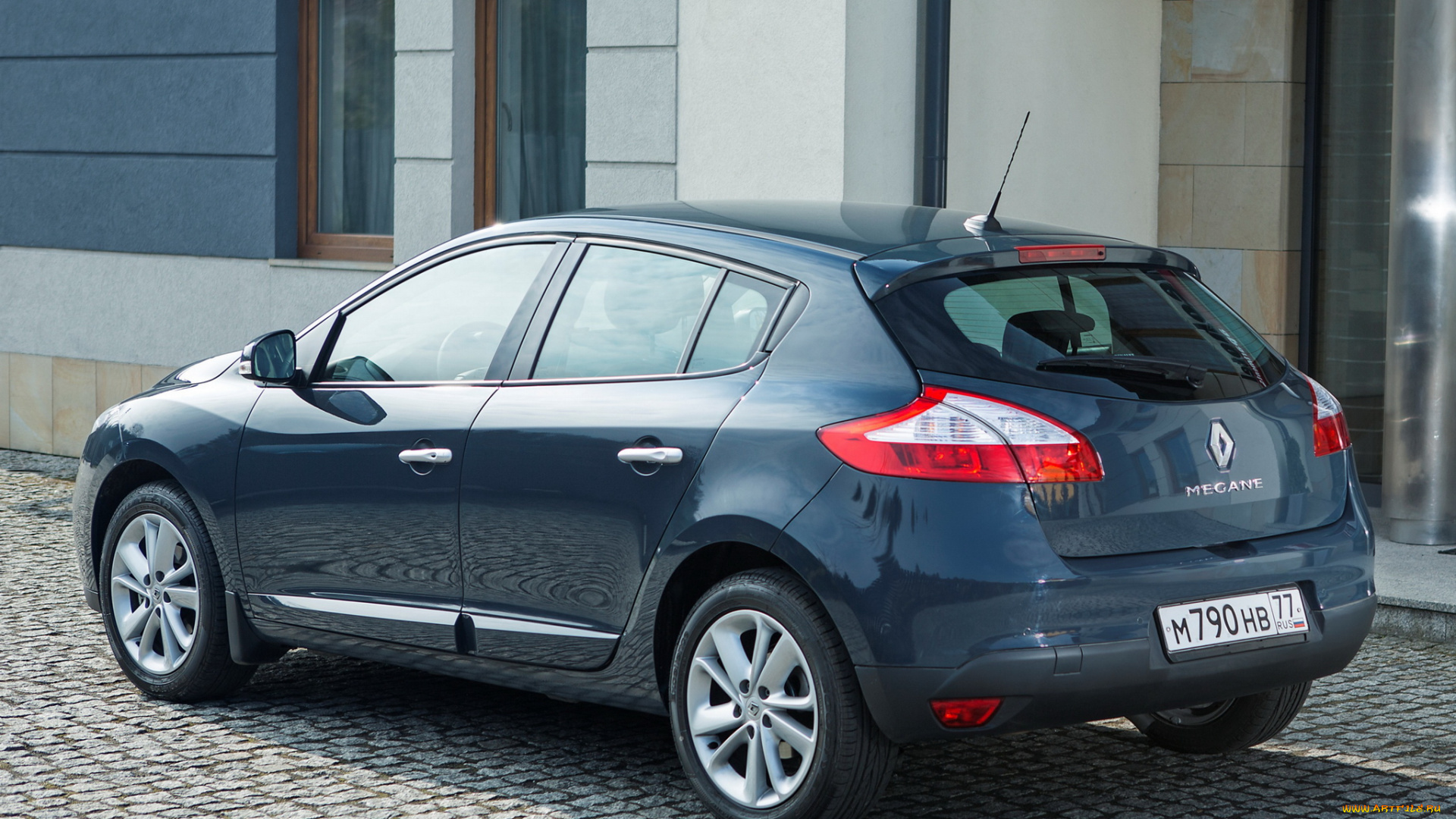 автомобили, renault, mеgane, 2012г, синий