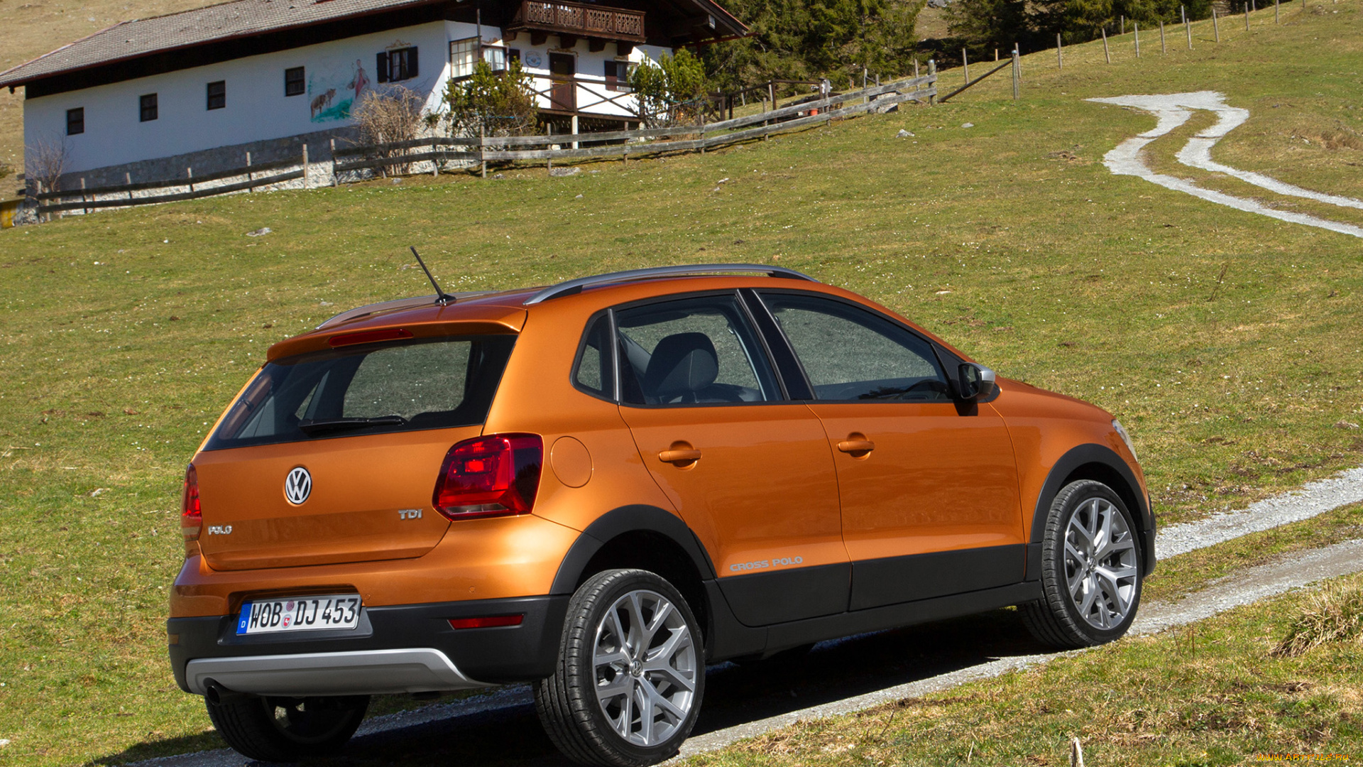 автомобили, volkswagen, crosspolo, 2014, typ, 6r