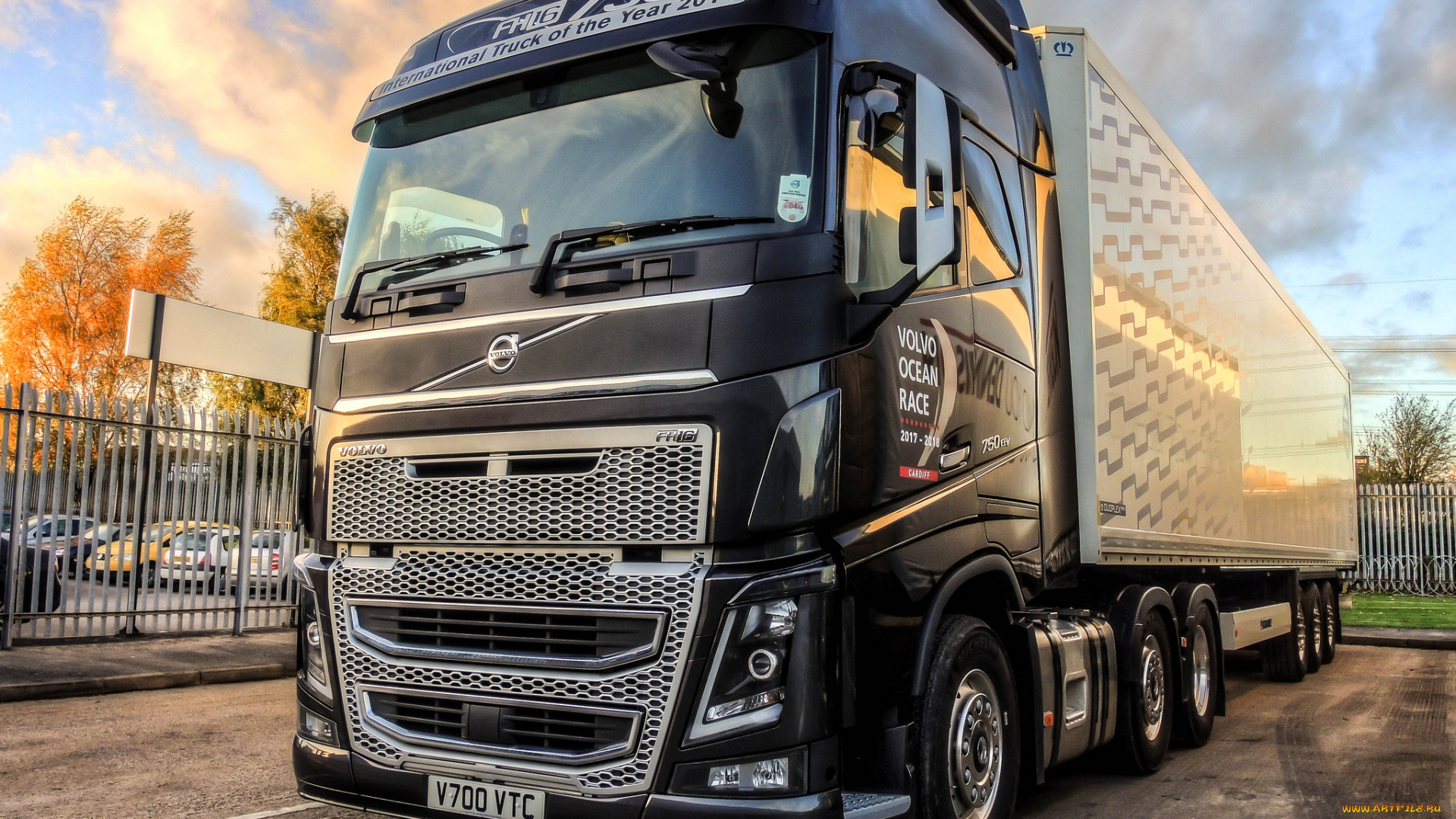 автомобили, volvo, trucks, контейнеровоз, тягач, грузовик