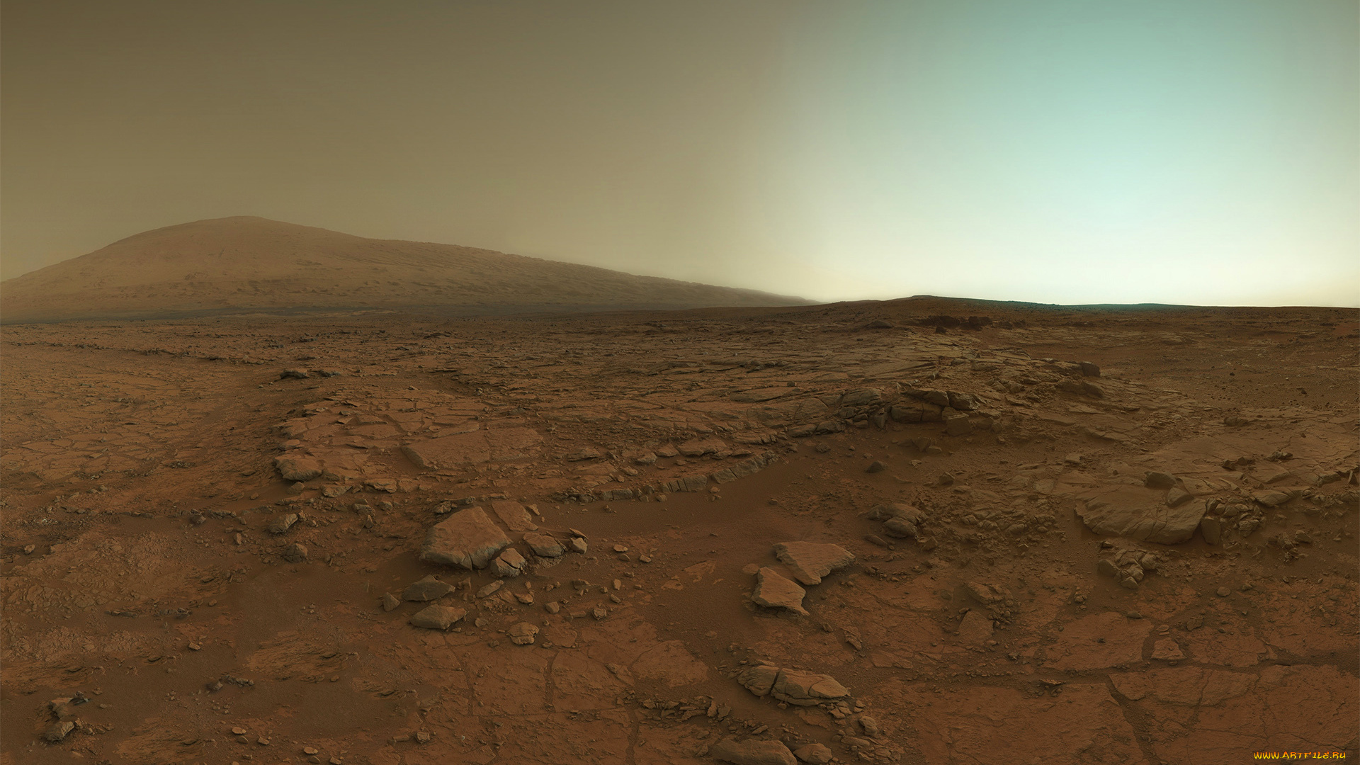 космос, марс, планета, opportunity, фото, наса, ландшафт