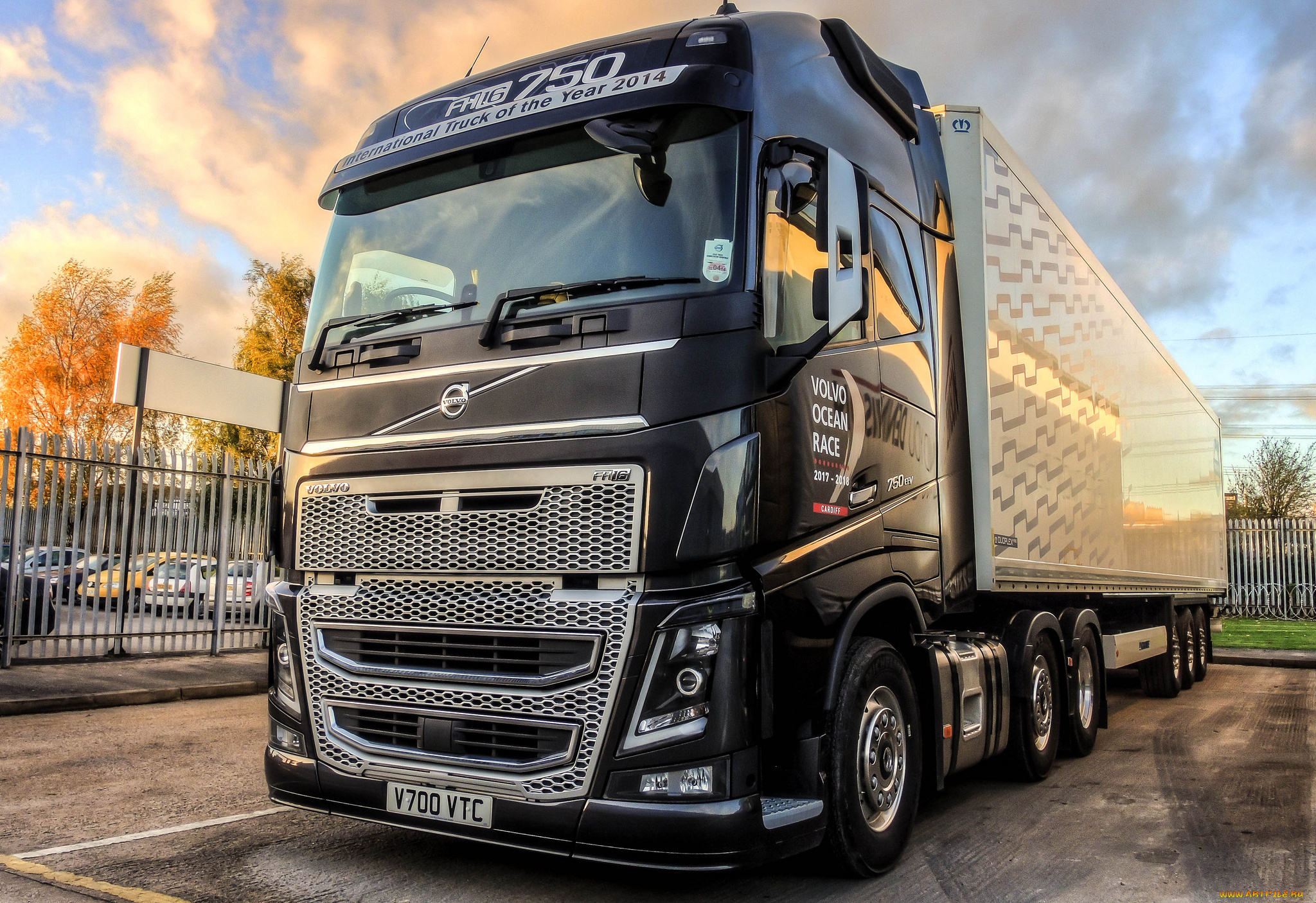 автомобили, volvo, trucks, контейнеровоз, тягач, грузовик