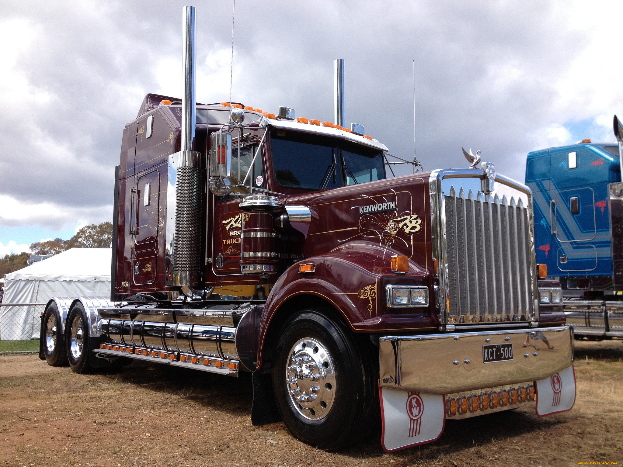 автомобили, kenworth, , выставка, улица, тягач, седельный, грузовик, тяжёлый