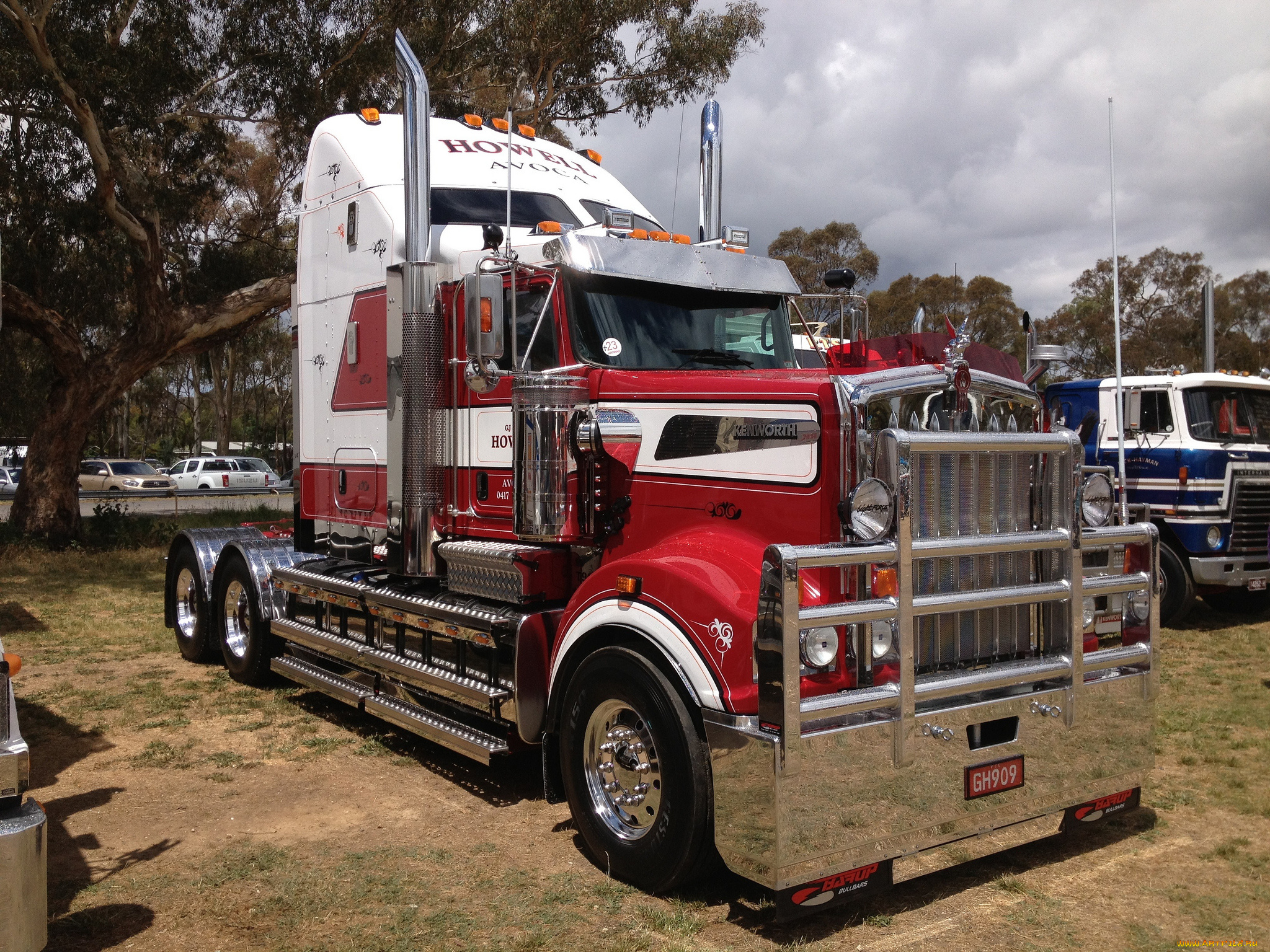 автомобили, kenworth, , выставка, улица, тягач, седельный, грузовик, тяжёлый