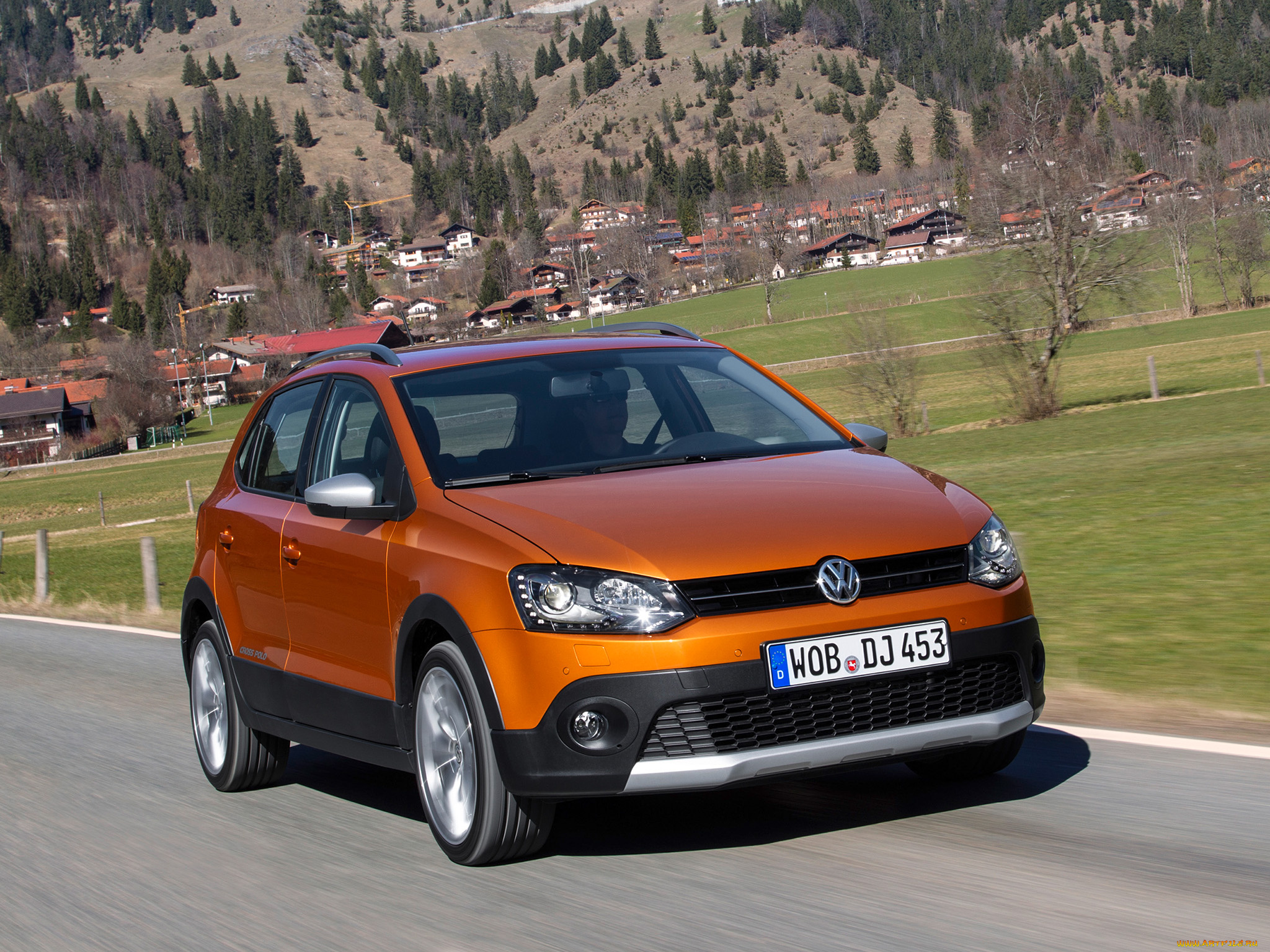 автомобили, volkswagen, 2014, typ, 6r, crosspolo