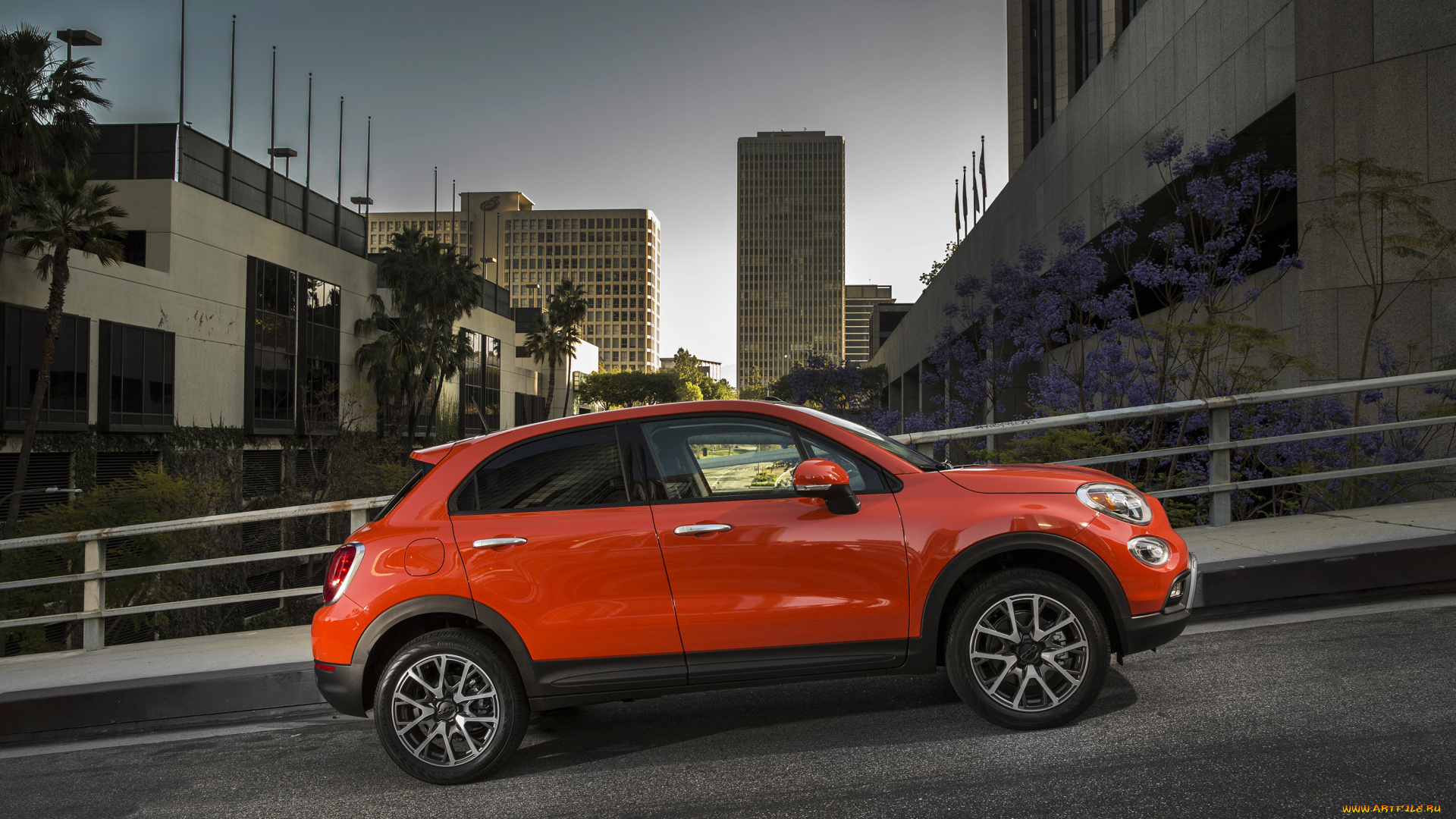 автомобили, fiat, 2016г, trekking, 500x, 334, красный