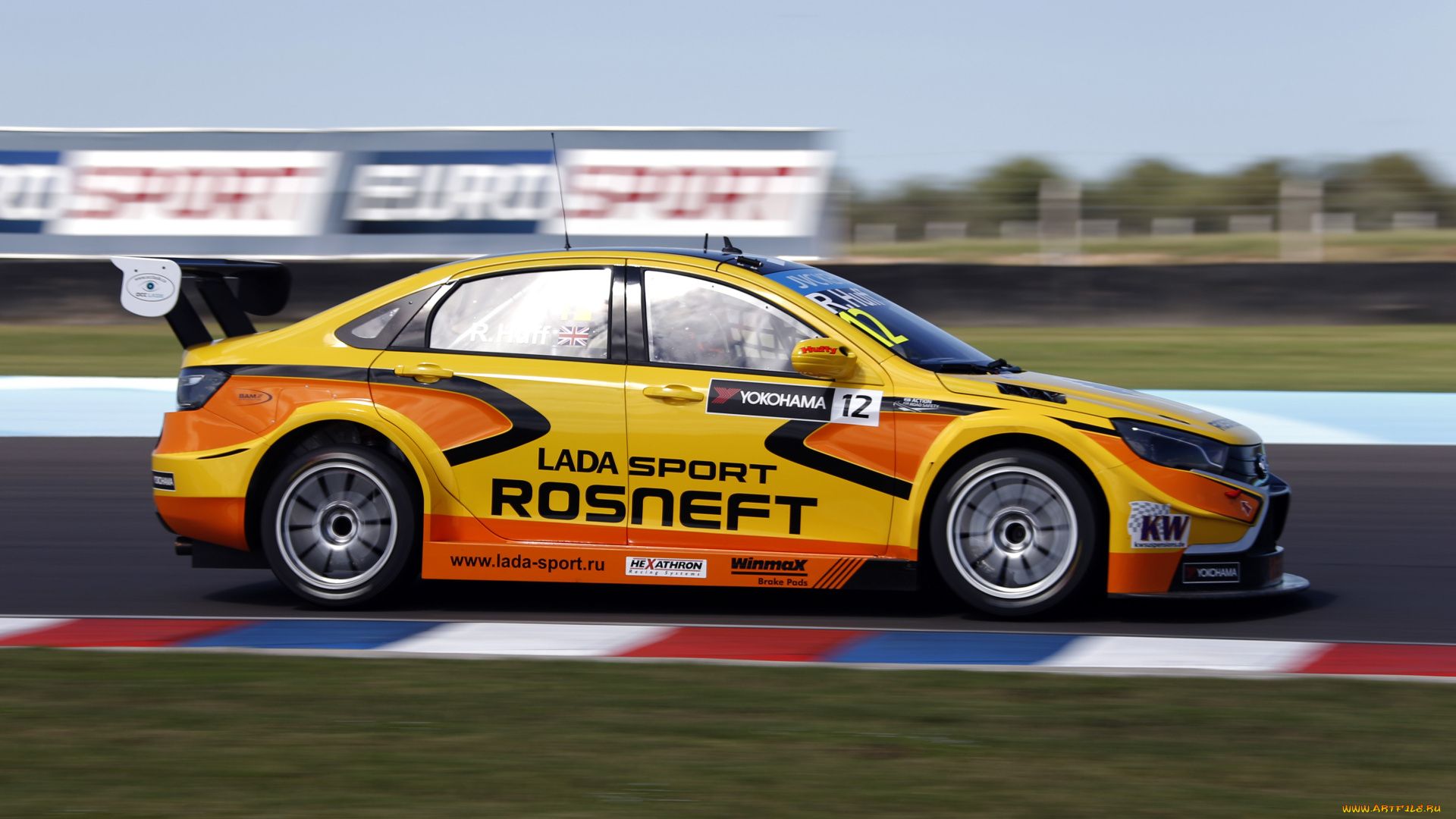 спорт, автоспорт, трасса, скорость, гонки, vesta, lada, 2015г, wtcc