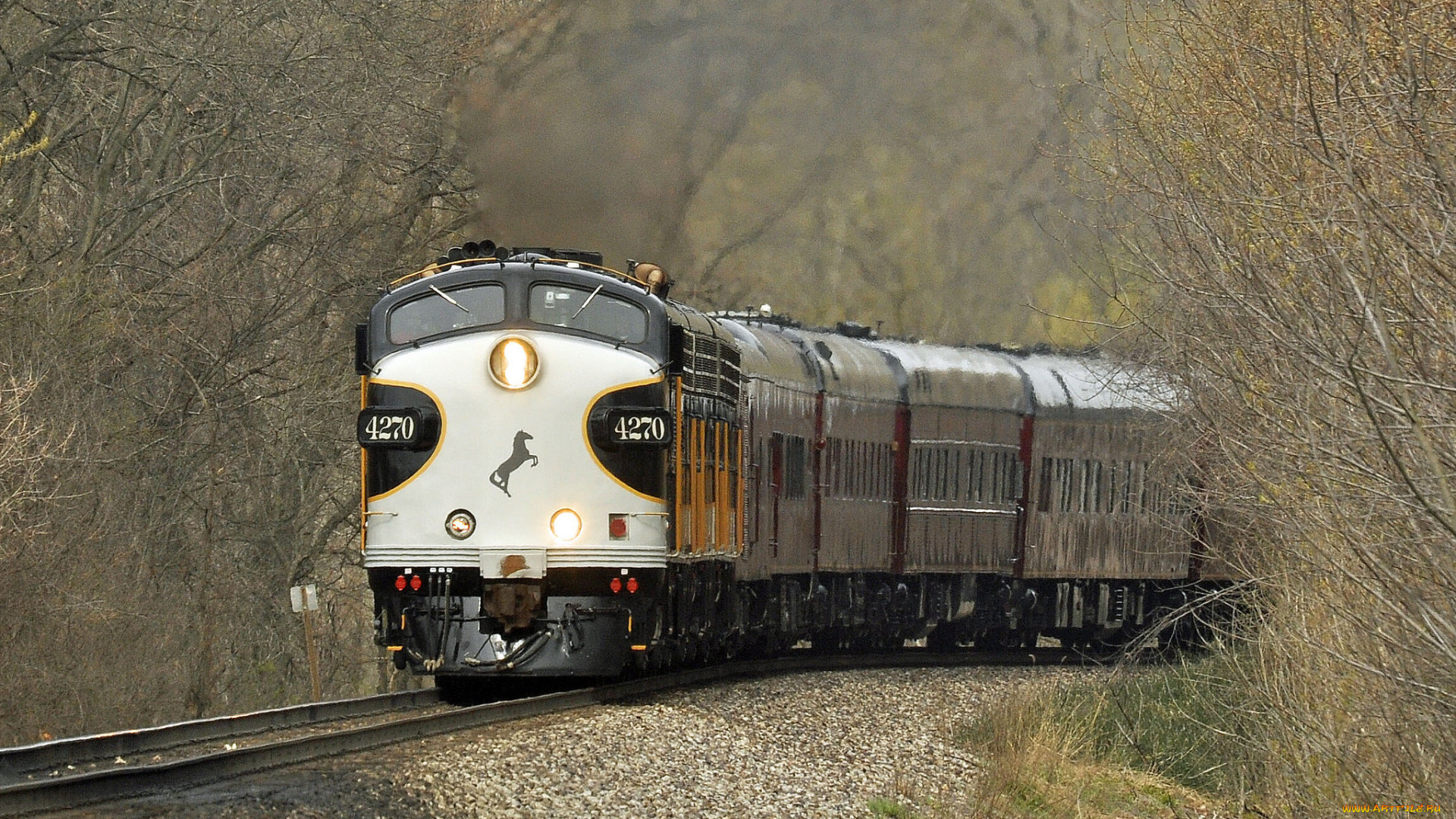 техника, поезда, локомотив, состав, дорога, железная, рельсы