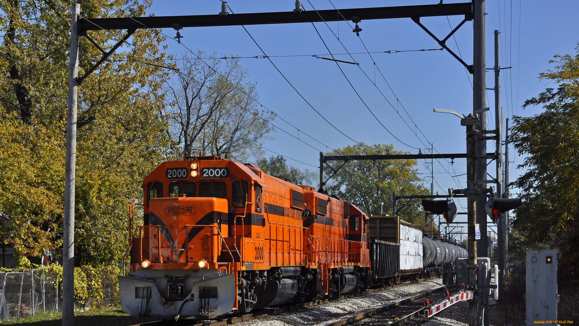 техника, поезда, состав, локомотив, рельсы, дорога, железная